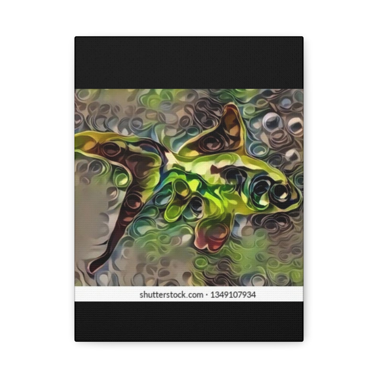 Abstract Nature Canvas Art - Stretched Matte Wall Decor