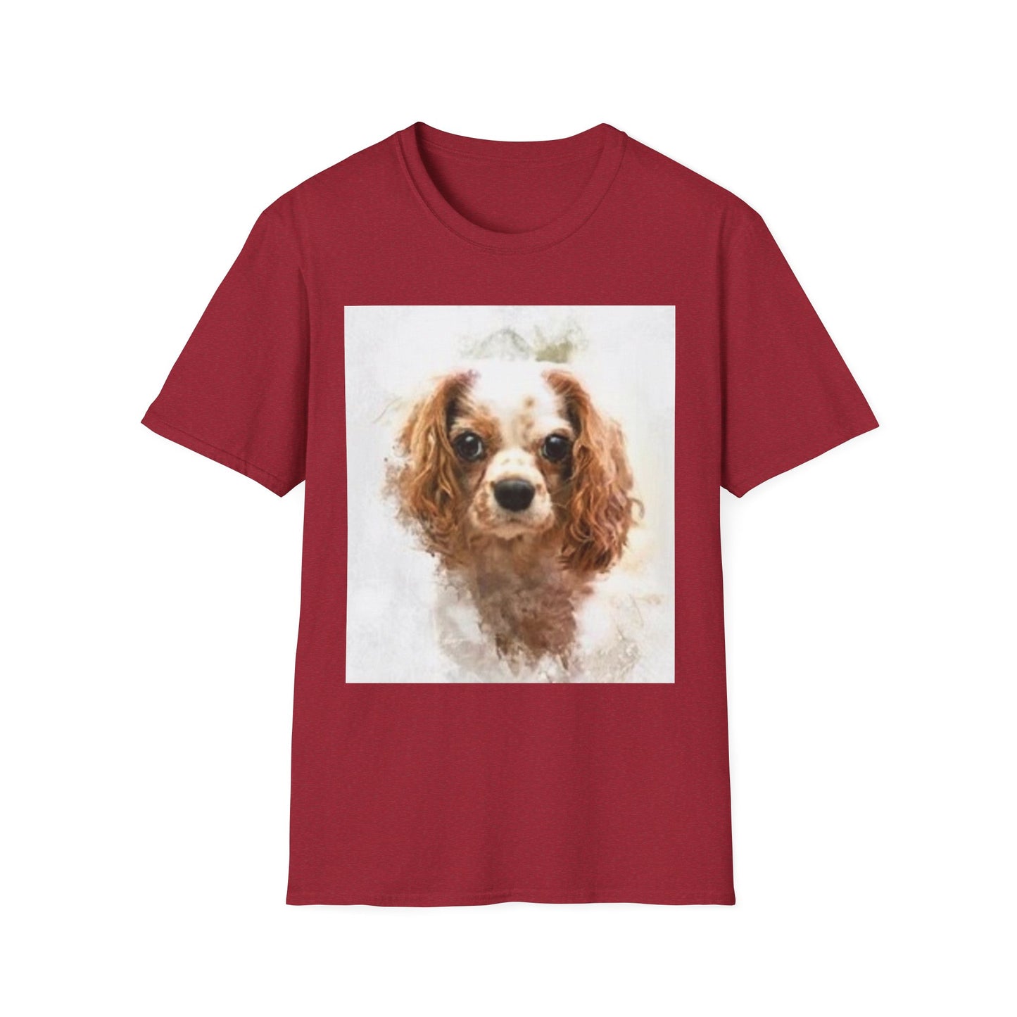 Playful Rabbit Design Unisex Softstyle T-Shirt - Perfect for Spring Celebrations