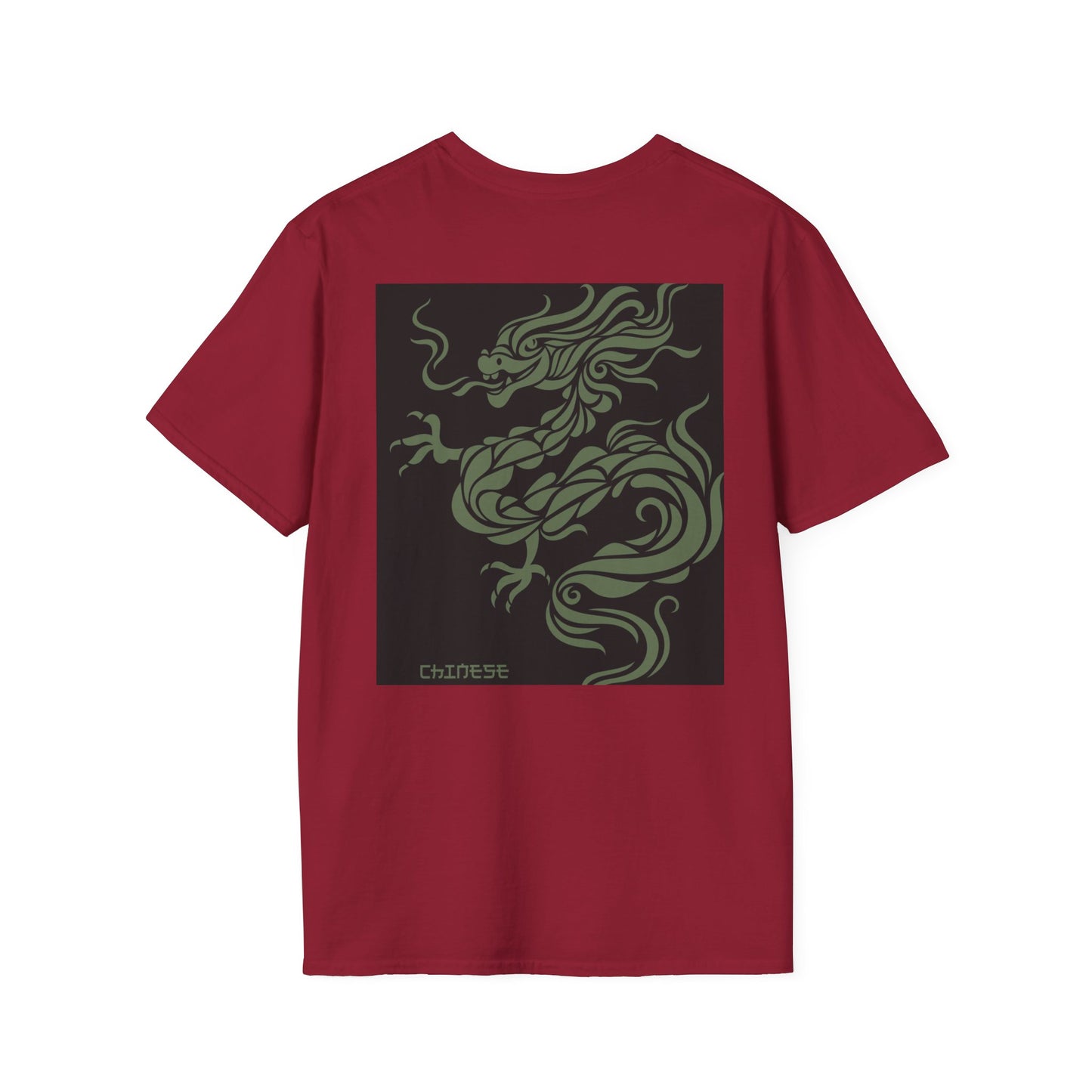 Mythical Chinese Dragon Unisex Softstyle T-Shirt