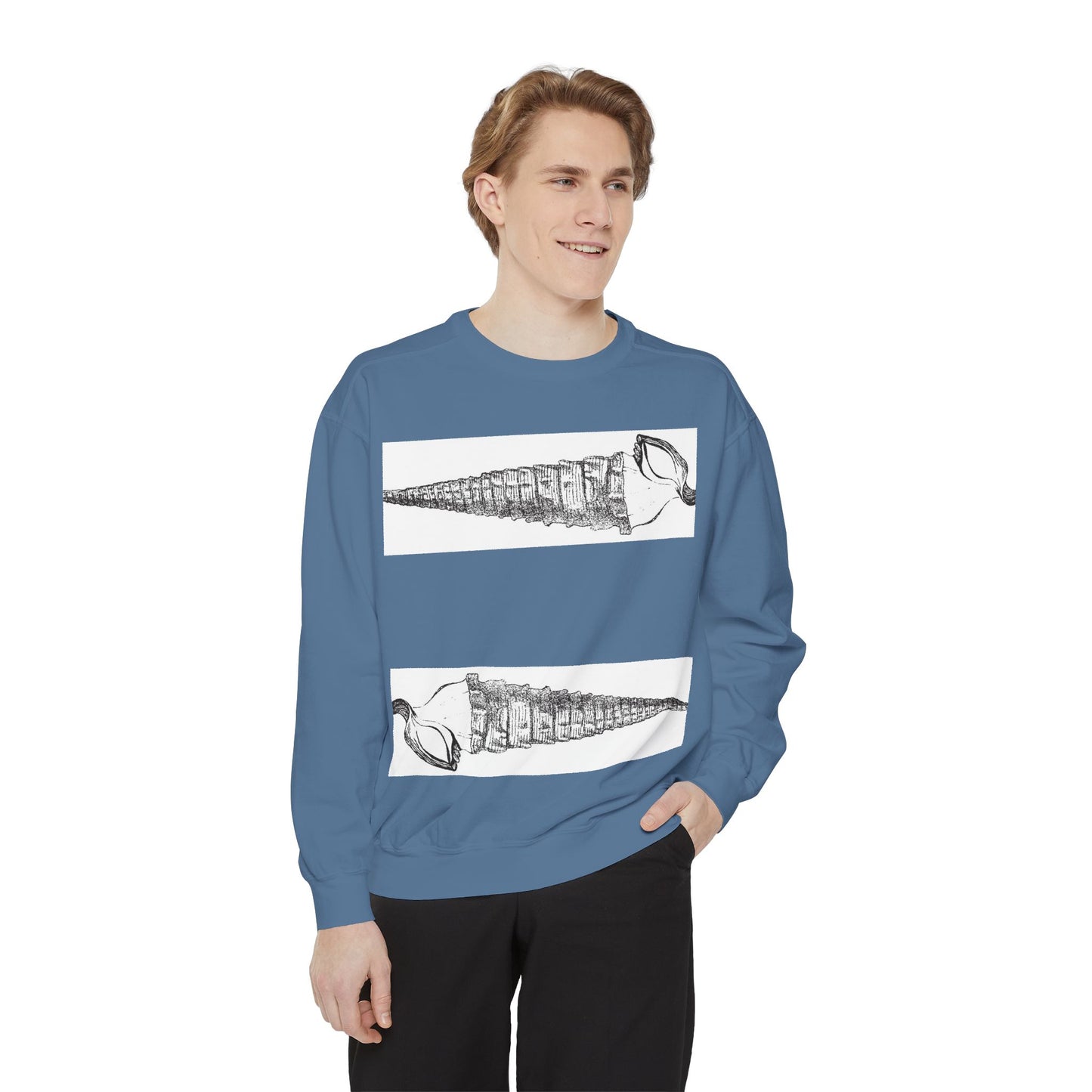 Seashell Graphic Unisex Sweatshirt - Coastal Vibes Apparel