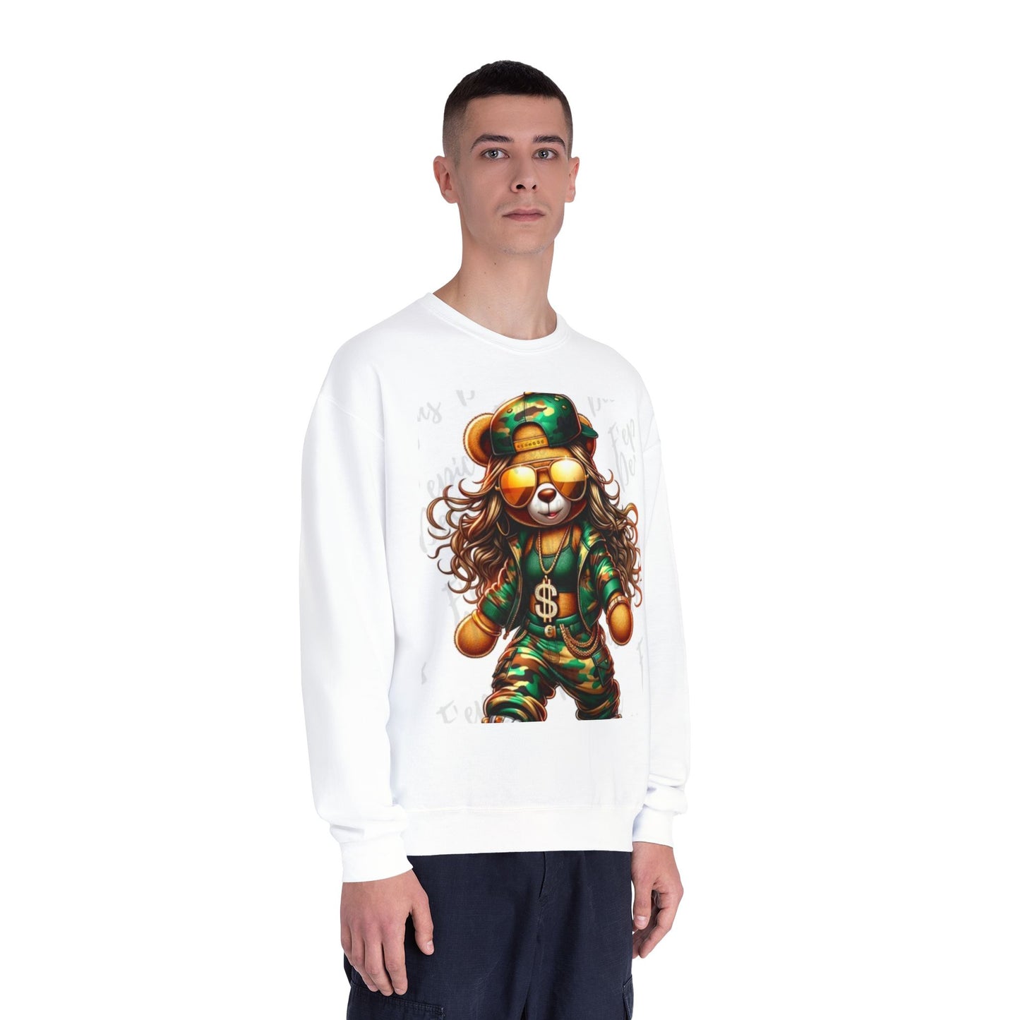 Cool Bear Crewneck Sweatshirt - Unisex Streetwear Style