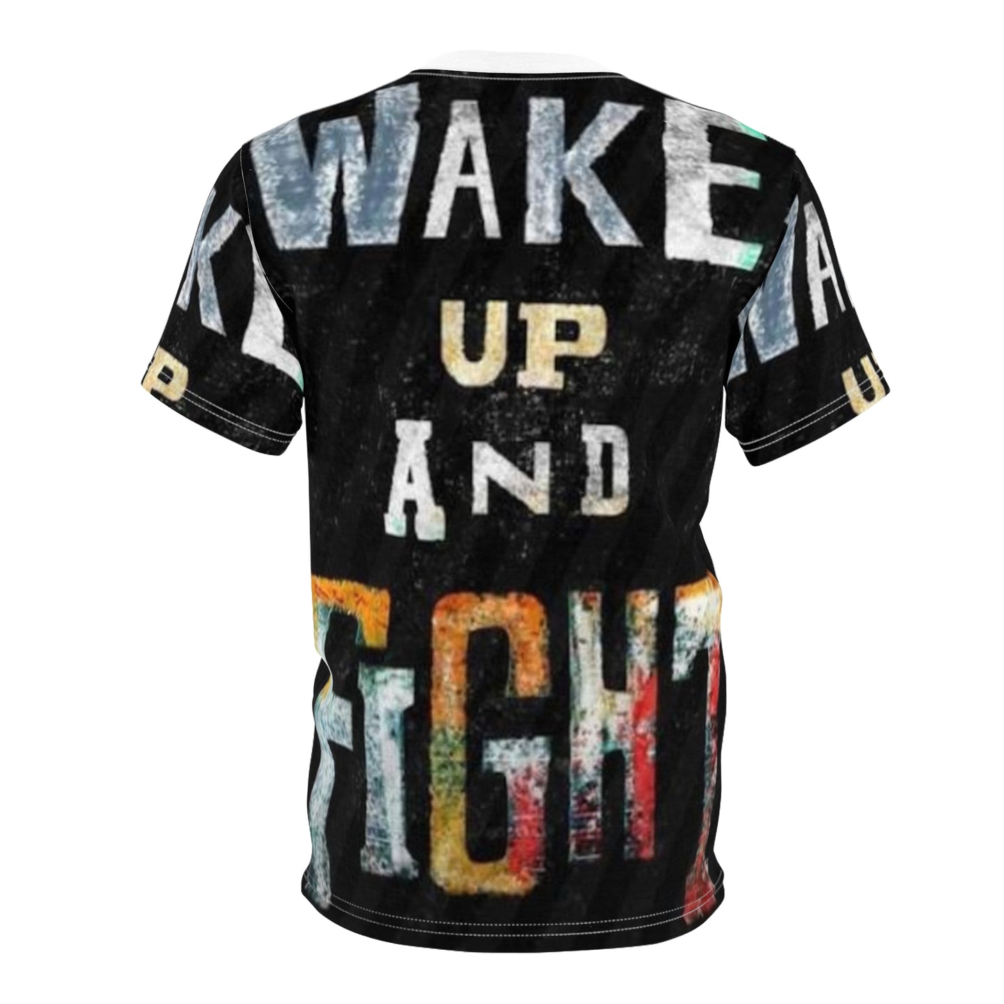 Awake Up and Fight Unisex Tee - Motivational Graphic T-Shirt for Everyday Inspiration