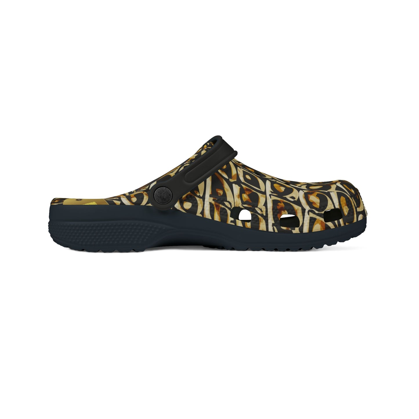 Stylish EVA Foam Rubber Clogs - Trendy Leopard Print Shoes for Comfort and Style