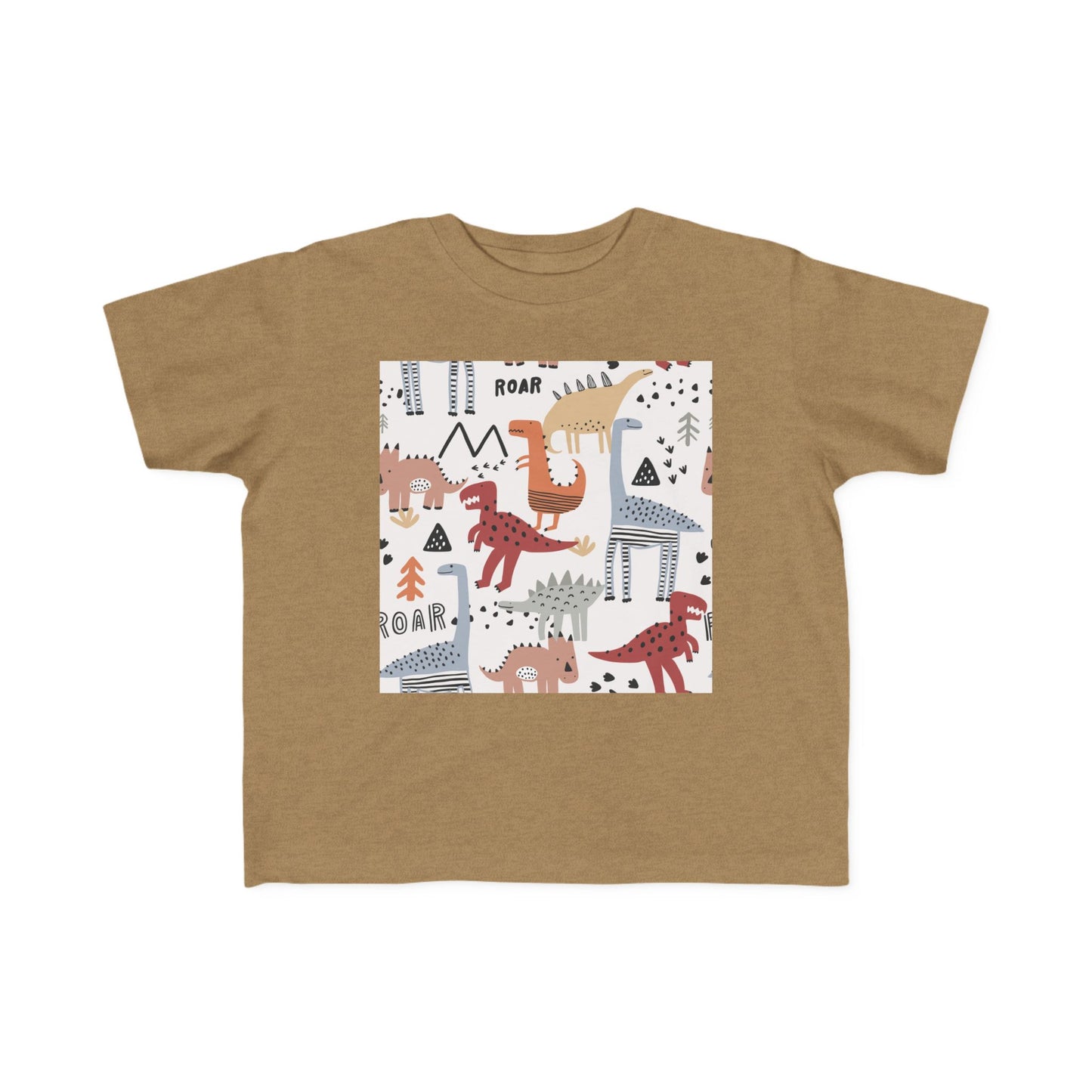 Toddler Dinosaur Jersey Tee - Fun Roar Design for Little Explorers