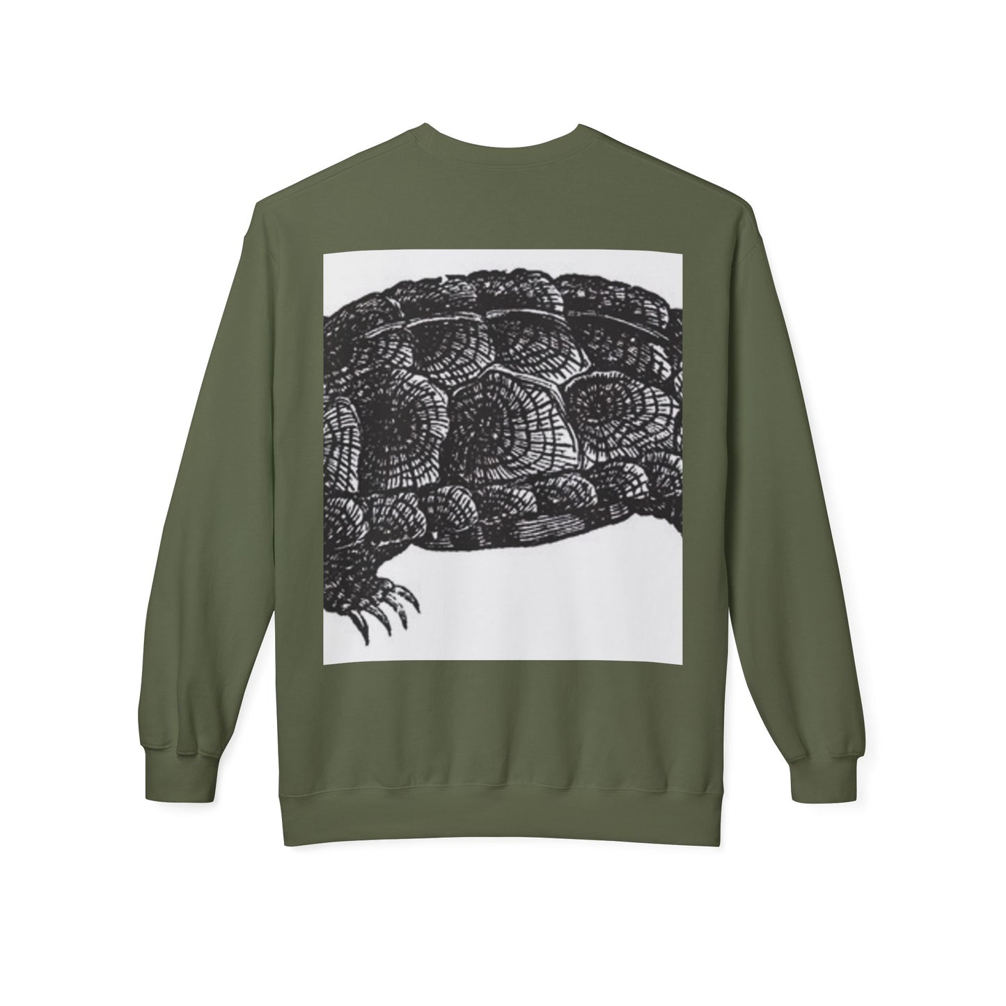 Cozy Turtle Graphic Sweatshirt - Unique Wildlife Apparel