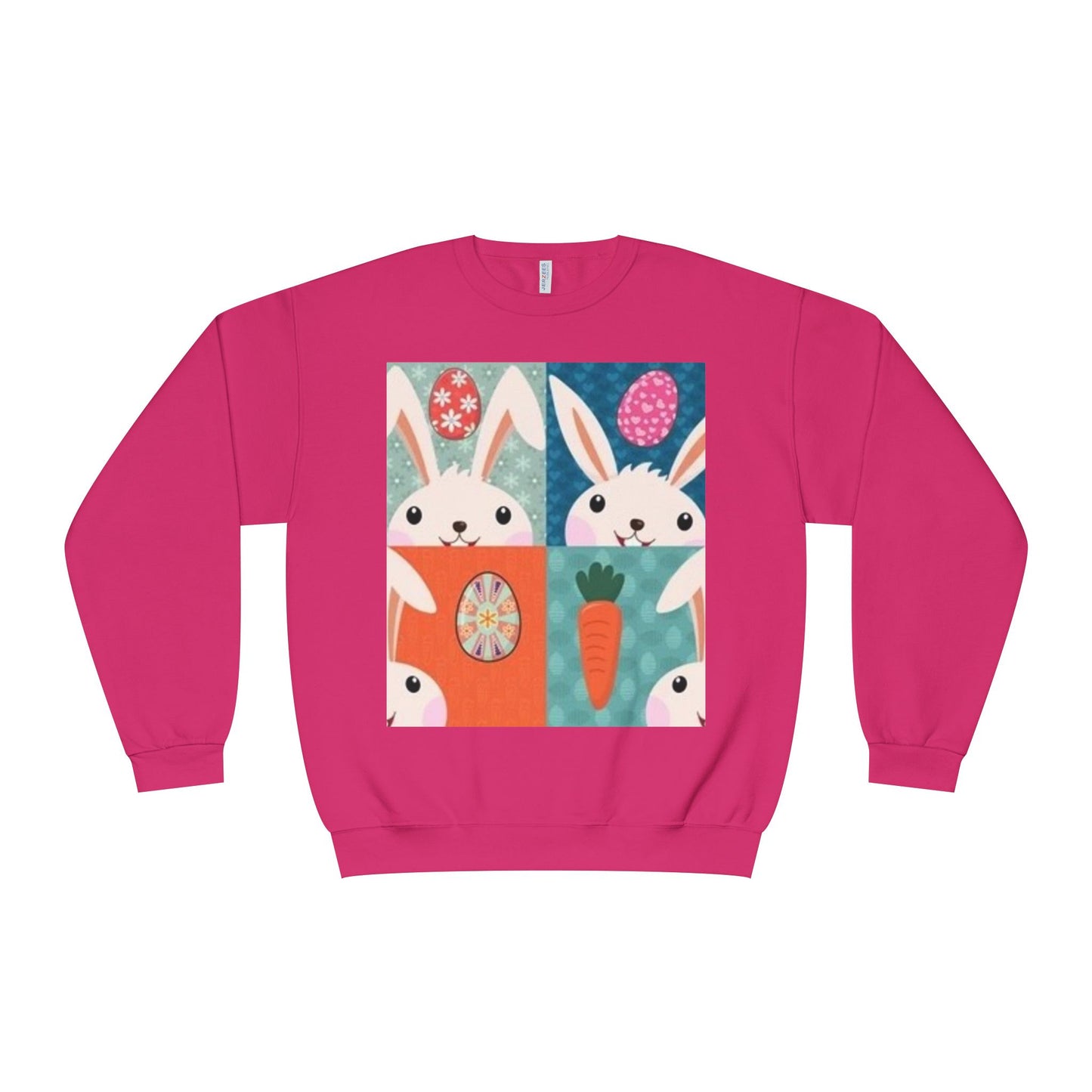 Cute Easter Bunny Sweatshirt - Unisex Crewneck for Spring Celebrations