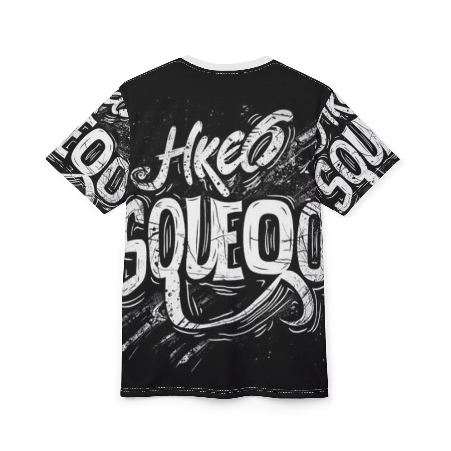 Edgy Unisex Graphic Tee - Artsy Squeaky Design - Perfect for Casual Wear and Street Style
