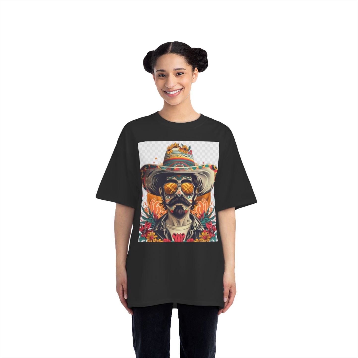 Colorful Day of the Dead Graphic T-Shirt
