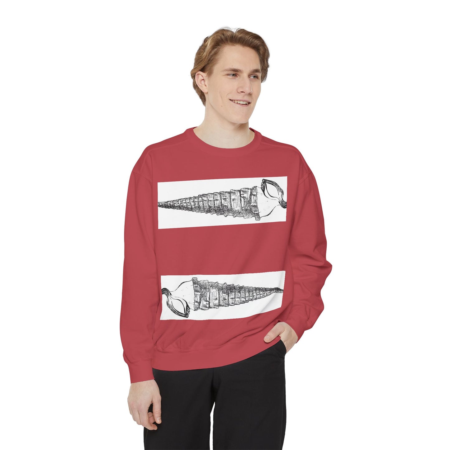 Seashell Graphic Unisex Sweatshirt - Coastal Vibes Apparel