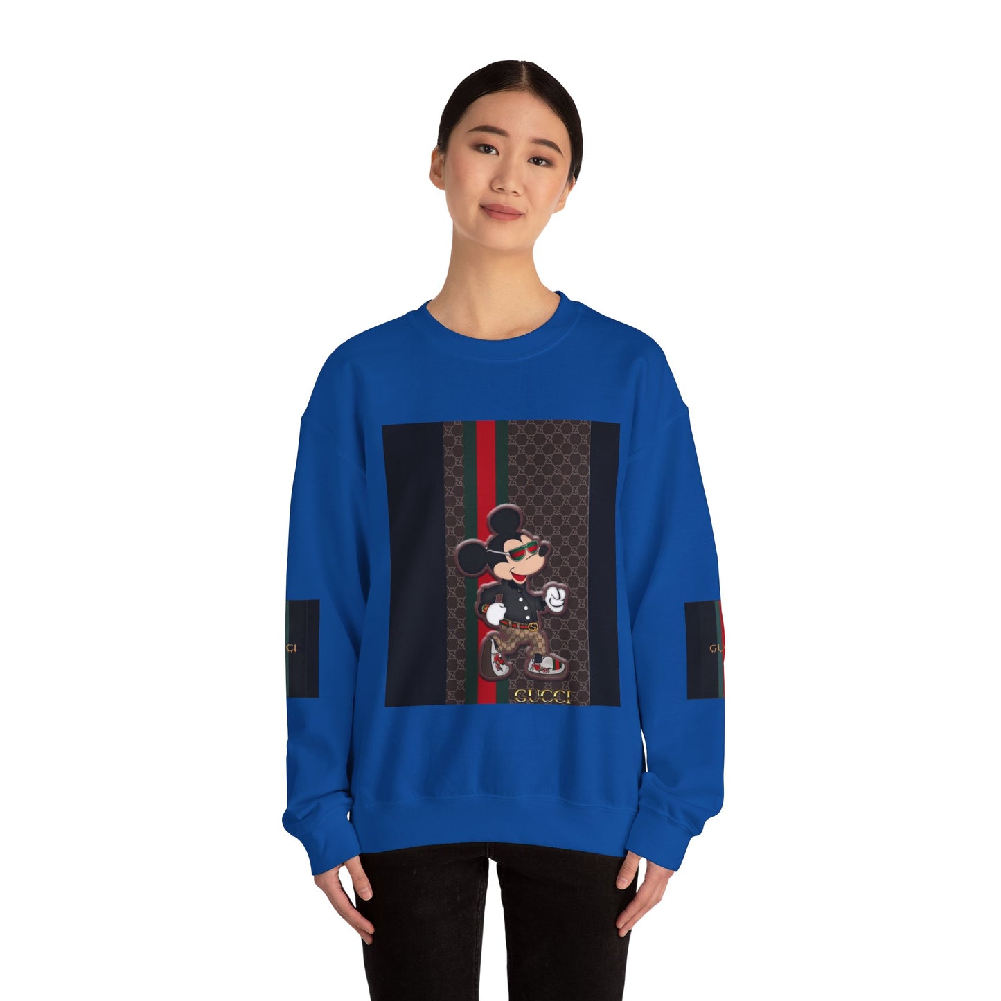 Limited Edition Gucci Inspired Mickey Mouse Crewneck Sweatshirt