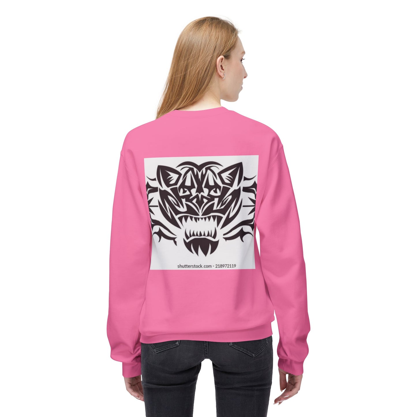 Fierce Tiger Graphic Sweatshirt for Nature Lovers