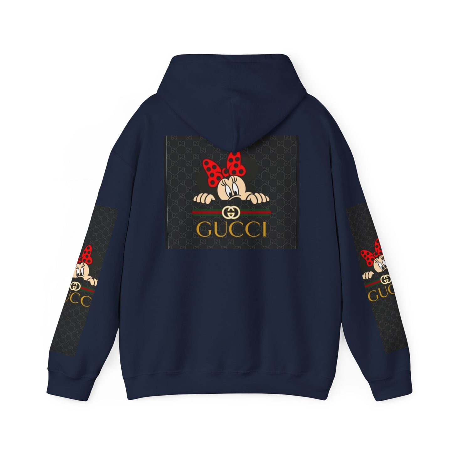 Gucci-Inspired Minnie Mouse Hooded Sweatshirt for Disney Fans