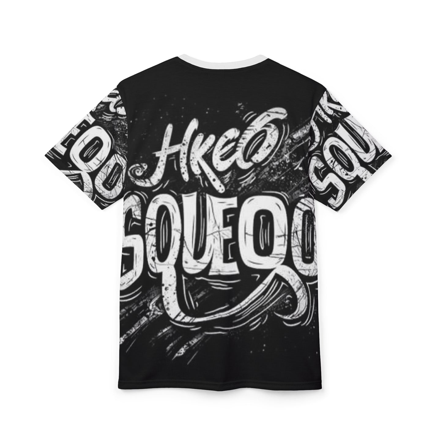 Edgy Unisex Graphic Tee - Artsy Squeaky Design - Perfect for Casual Wear and Street Style