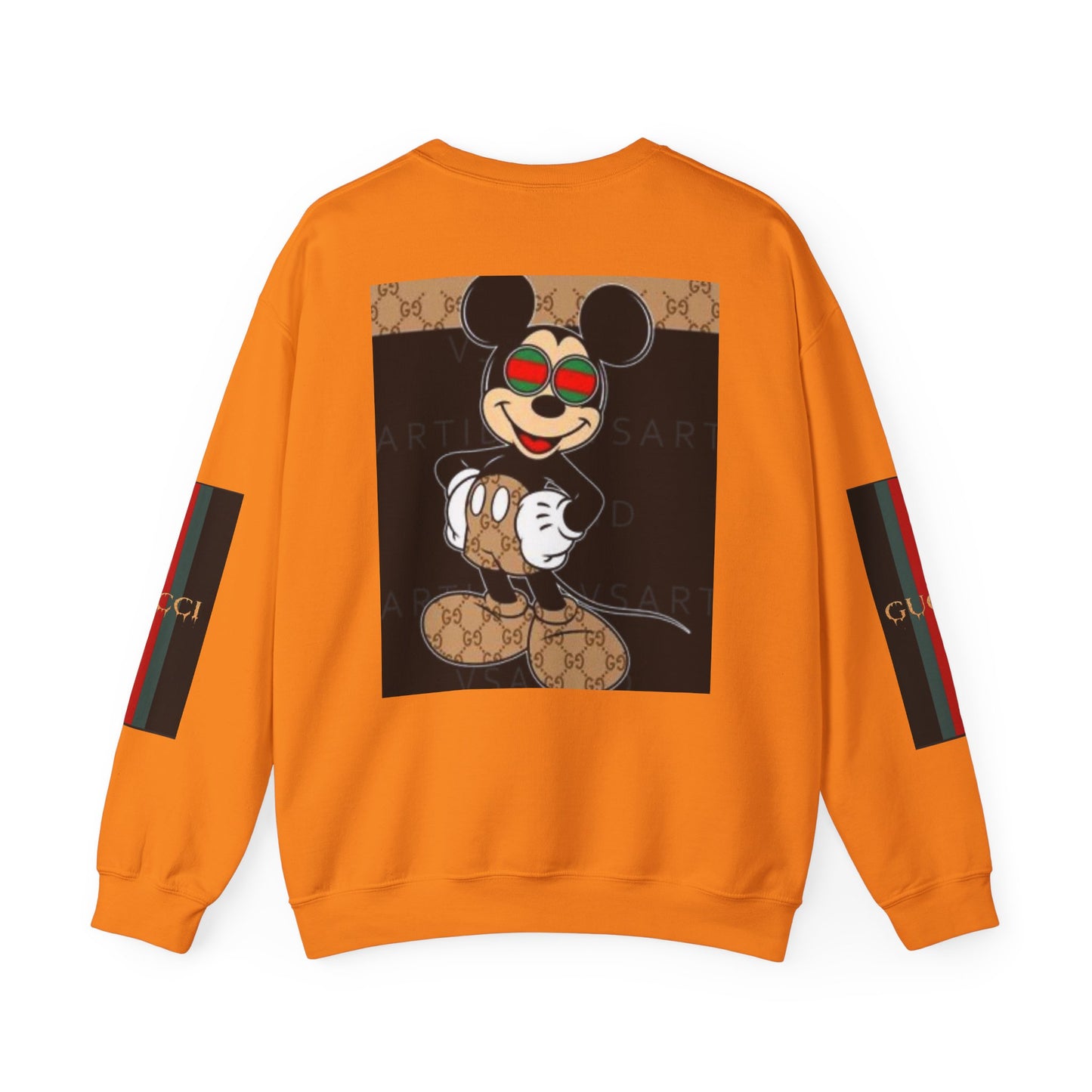 Gucci-Inspired Mickey Mouse Unisex Heavy Blend™ Crewneck Sweatshirt