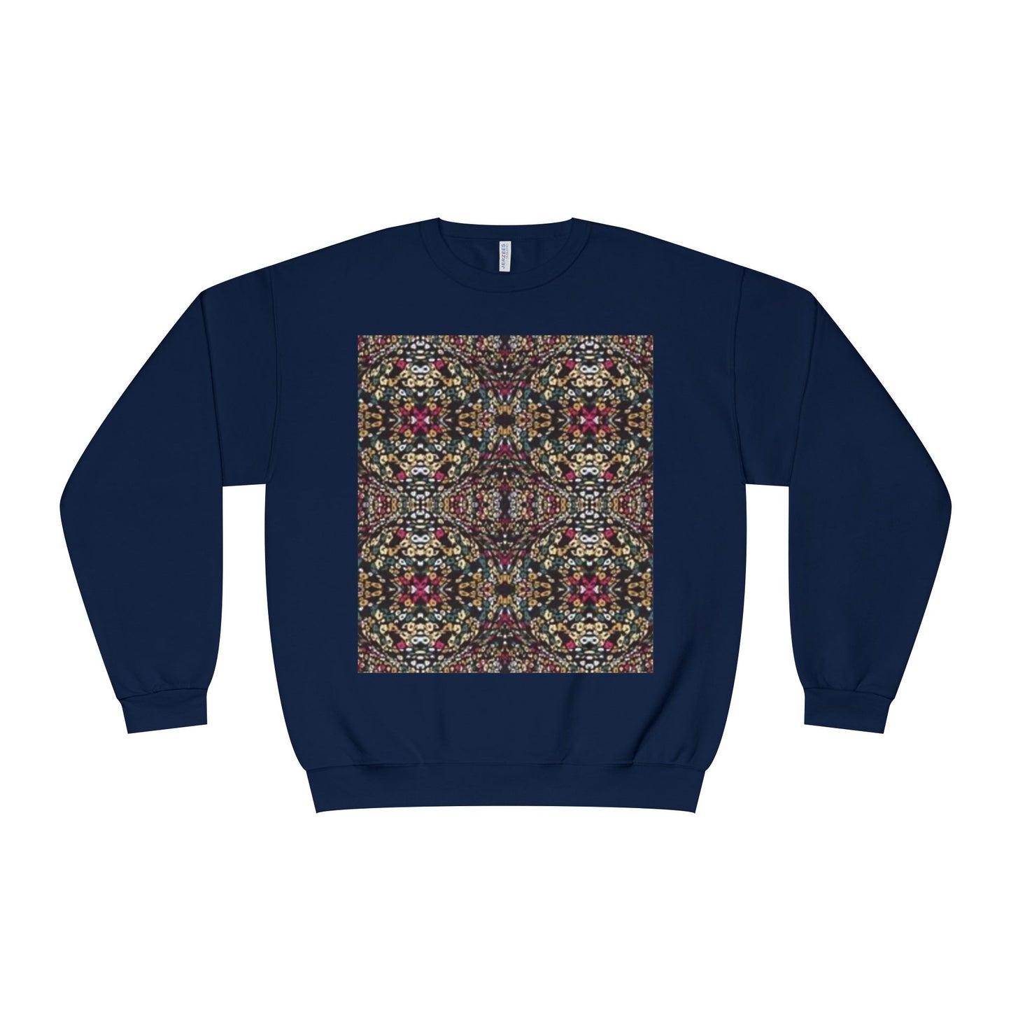 Vibrant Floral Pattern Unisex Crewneck Sweatshirt