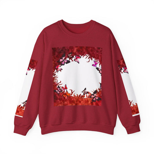 Floral Nature Crewneck Sweatshirt - Cozy Unisex Pullover for Nature Lovers