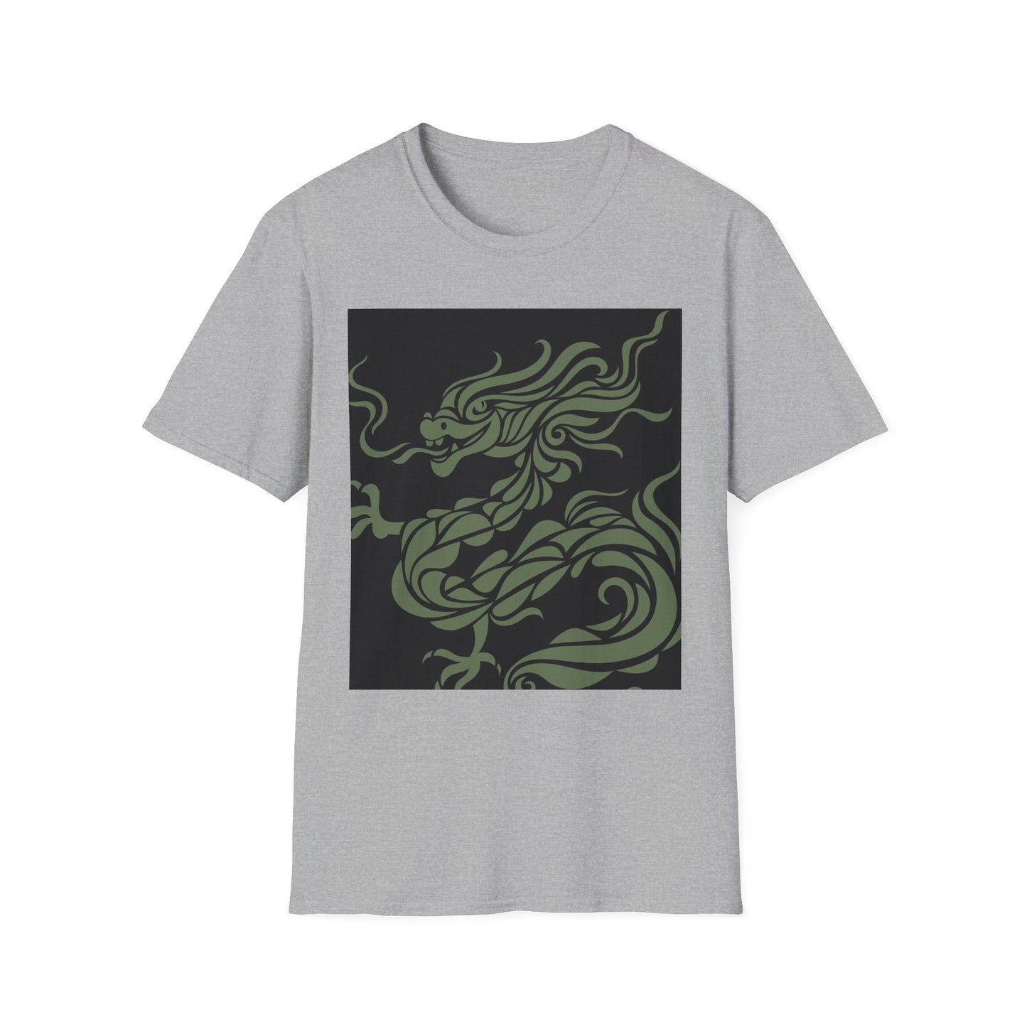 Mythical Chinese Dragon Unisex Softstyle T-Shirt