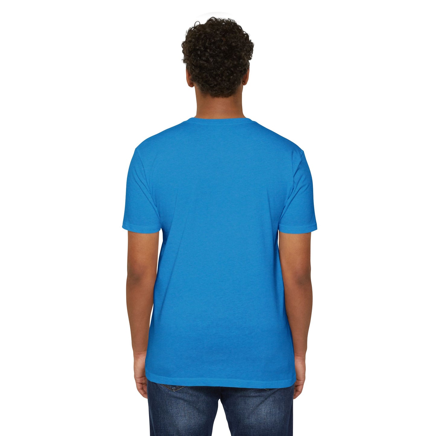 Unisex Tiger Stripe CVC Jersey T-Shirt - Bold Wild Pattern for Casual Wear