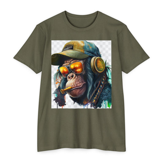 Cool Monkey Graphic Unisex T-Shirt - Perfect for Music Lovers