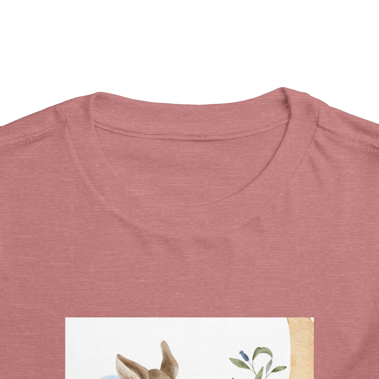 Whimsical Fawn Toddler Tee - Cute Short Sleeve Shirt for Kids
