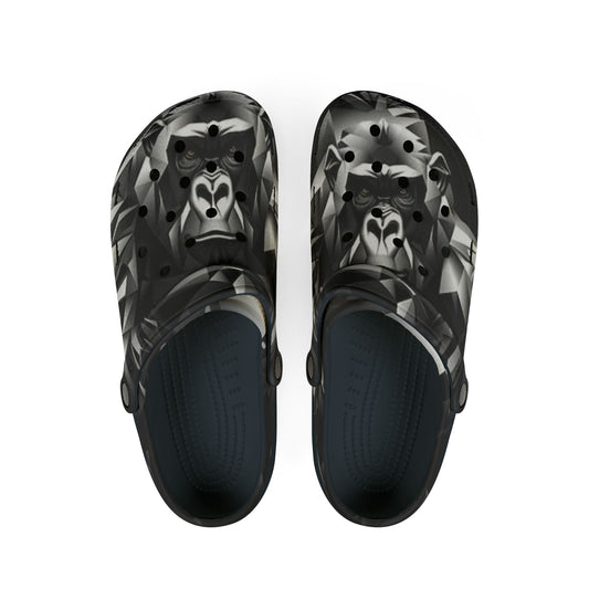 Gorilla Graphic EVA Foam Clogs for Casual Comfort