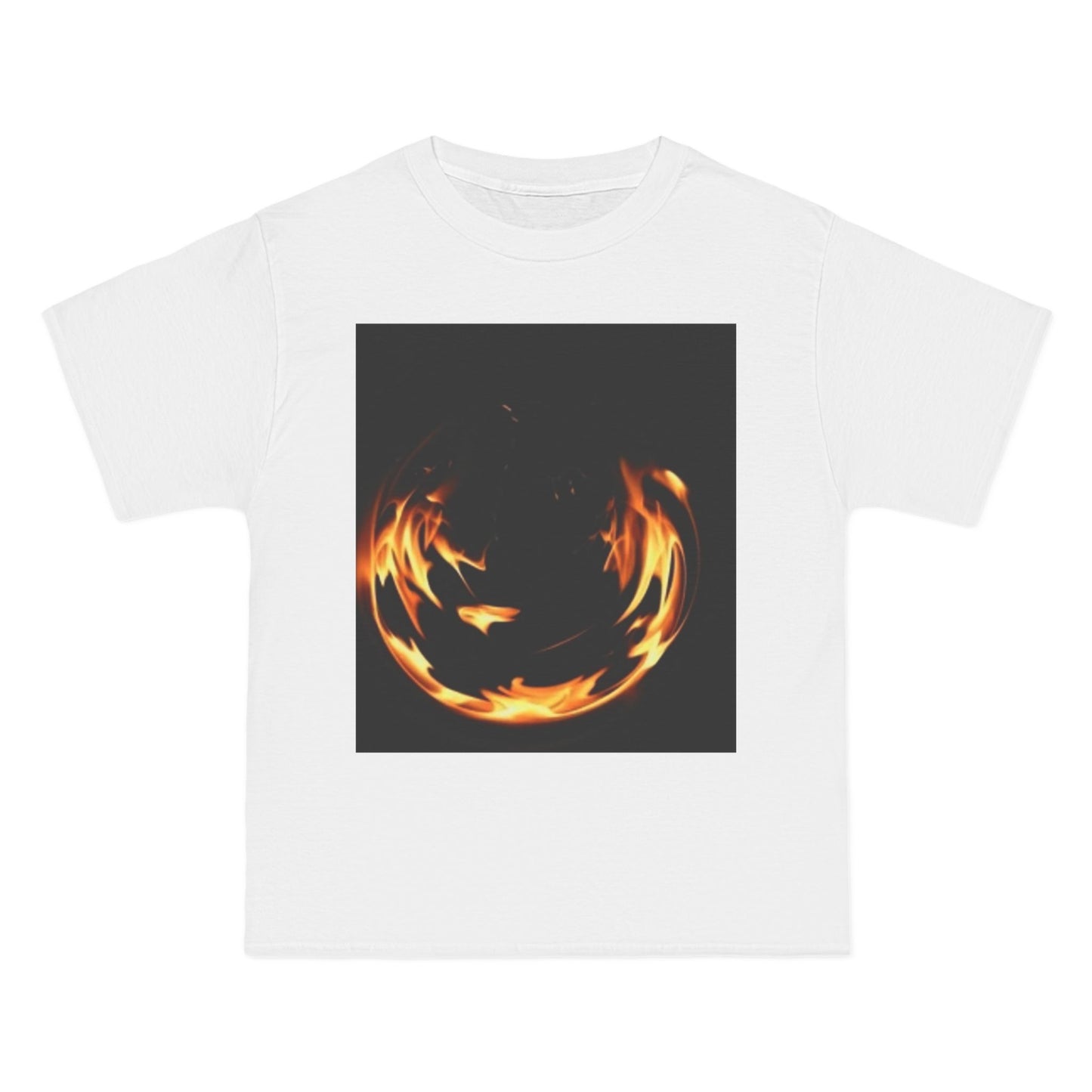Flame Design Beefy-T® Short-Sleeve T-Shirt | Fire Graphic Tee for Casual Style