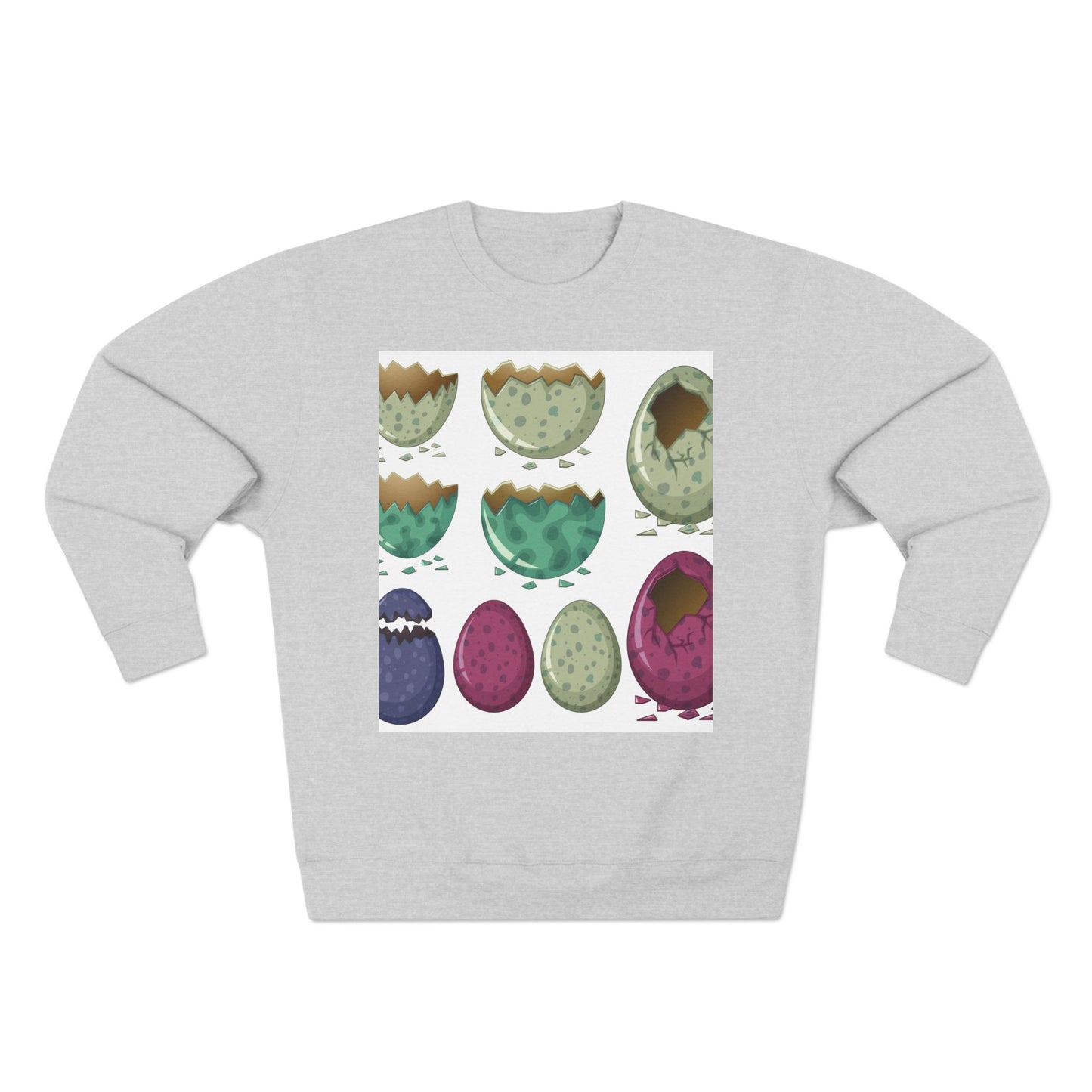 Whimsical Dinosaur Egg Unisex Crewneck Sweatshirt