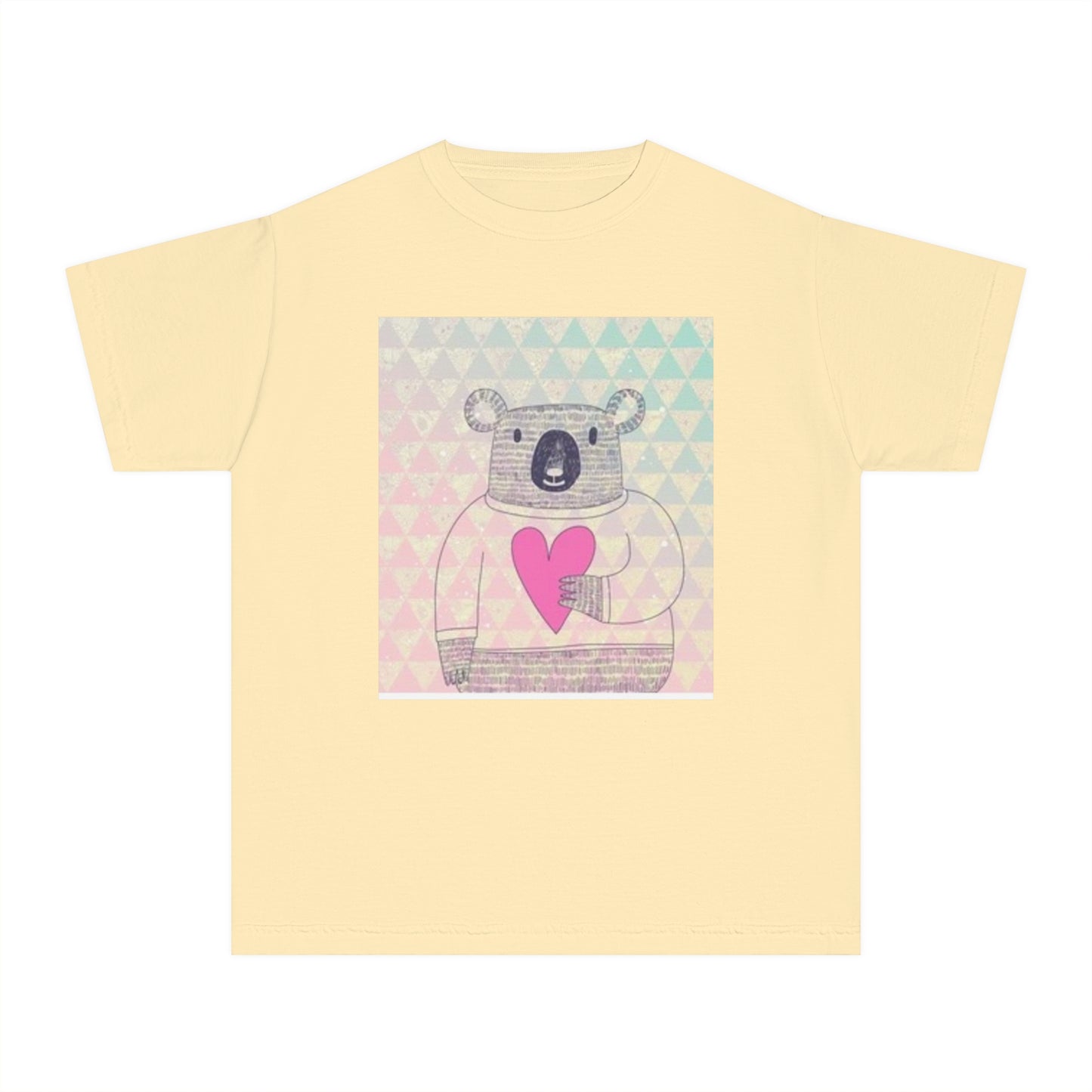 Cute Koala Love Youth Midweight Tee - Adorable Graphic Tee for Kids