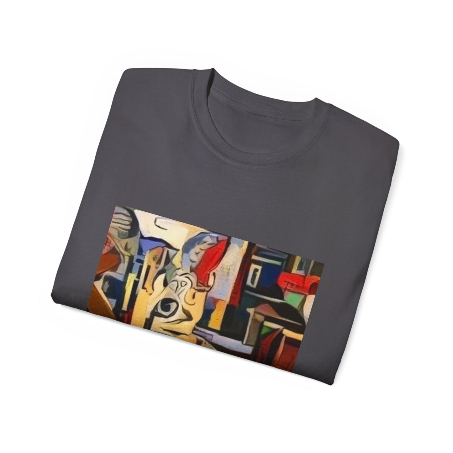 Colorful Ocean-Inspired Unisex Cotton Tee