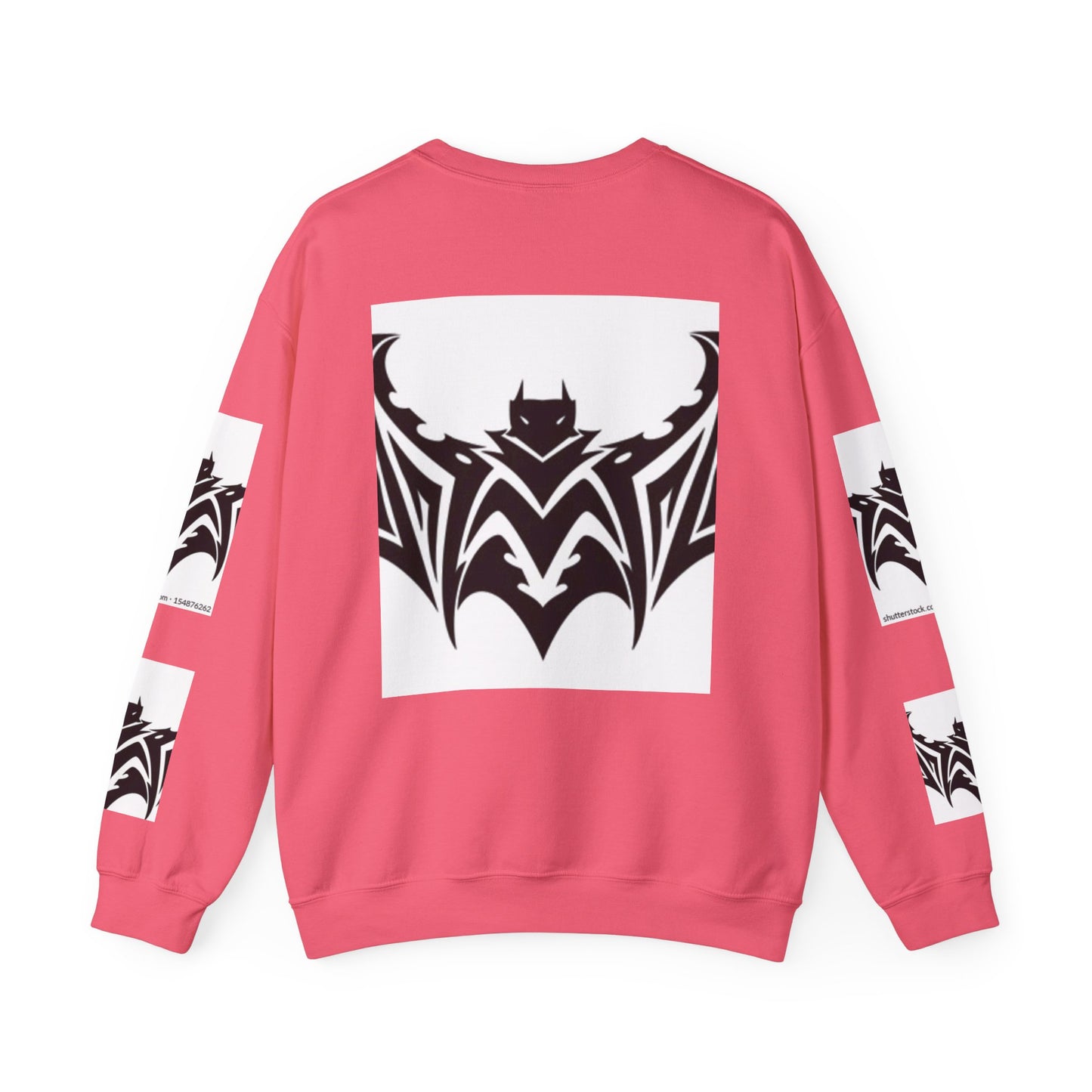 Gothic Bat Sweatshirt - Unisex Crewneck for Halloween & Casual Wear