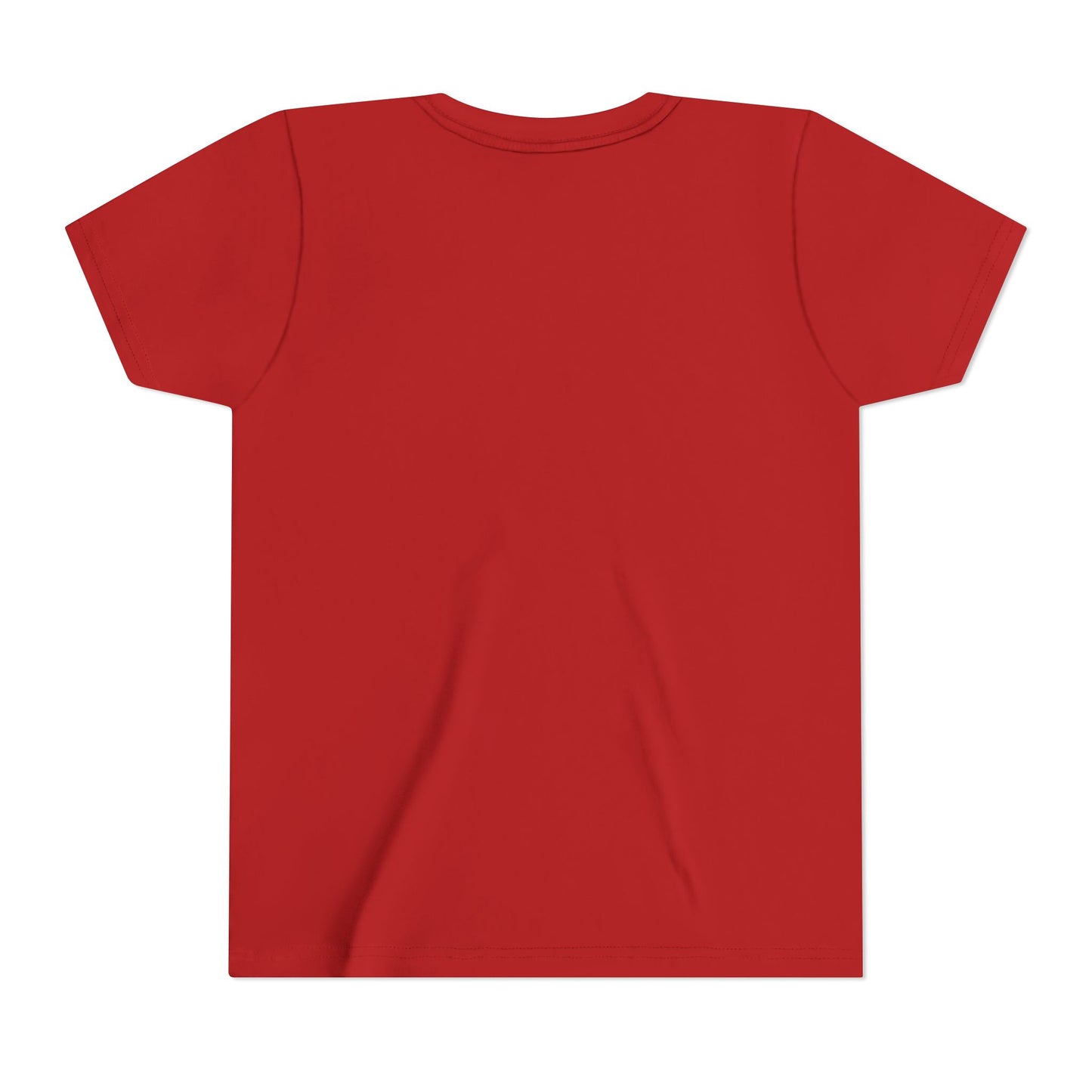Youth Short Sleeve Tee - Stylish Reindeer Silhouettes for Winter Celebrations