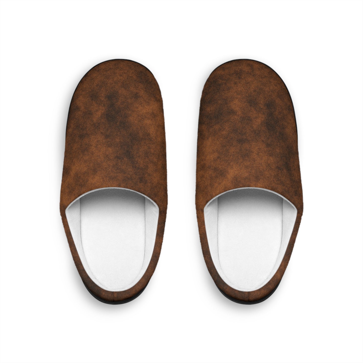 Cozy Brown Indoor Slippers for Men - Soft and Comfortable House Footwear