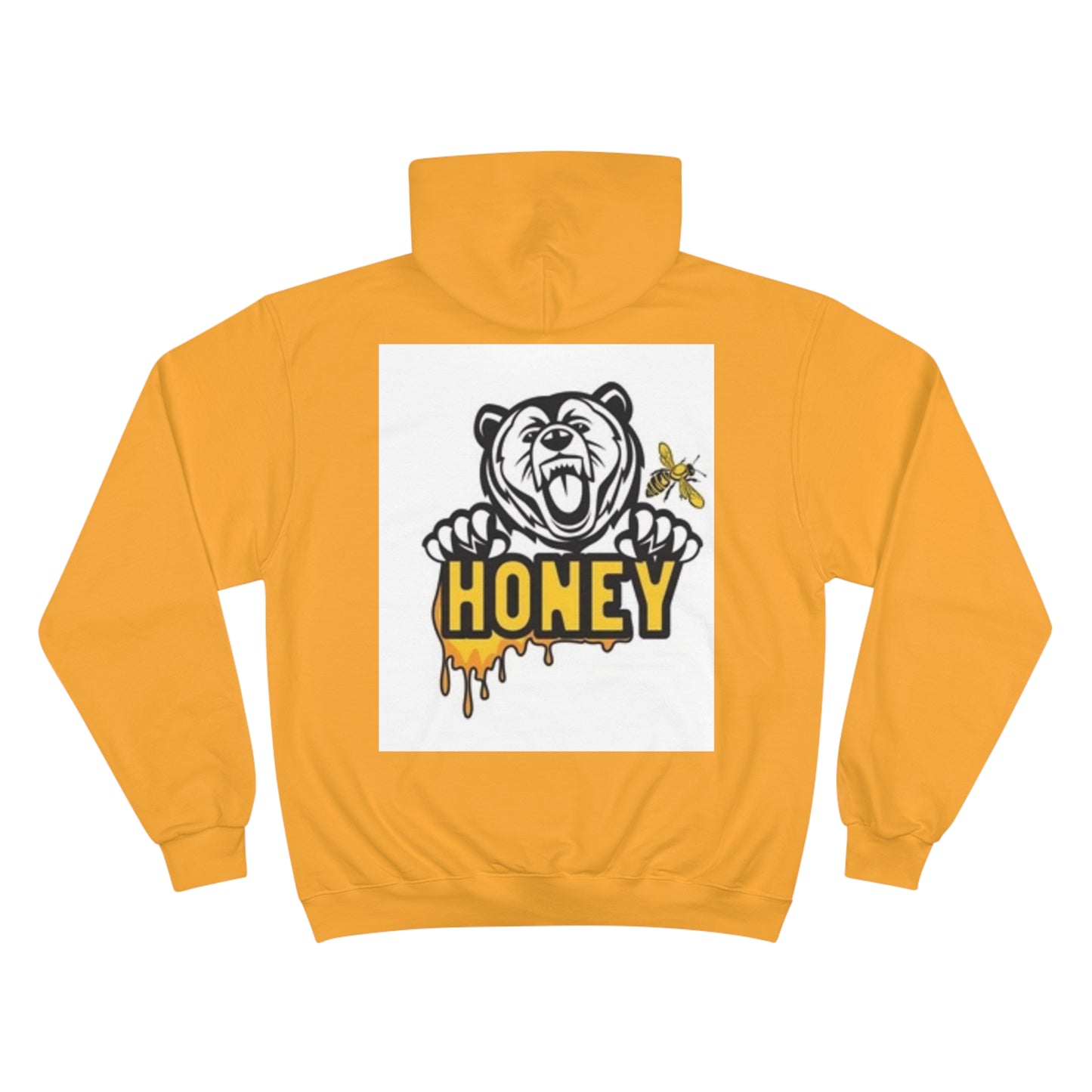Honey Bear Champion Hoodie - Fun & Cozy Streetwear