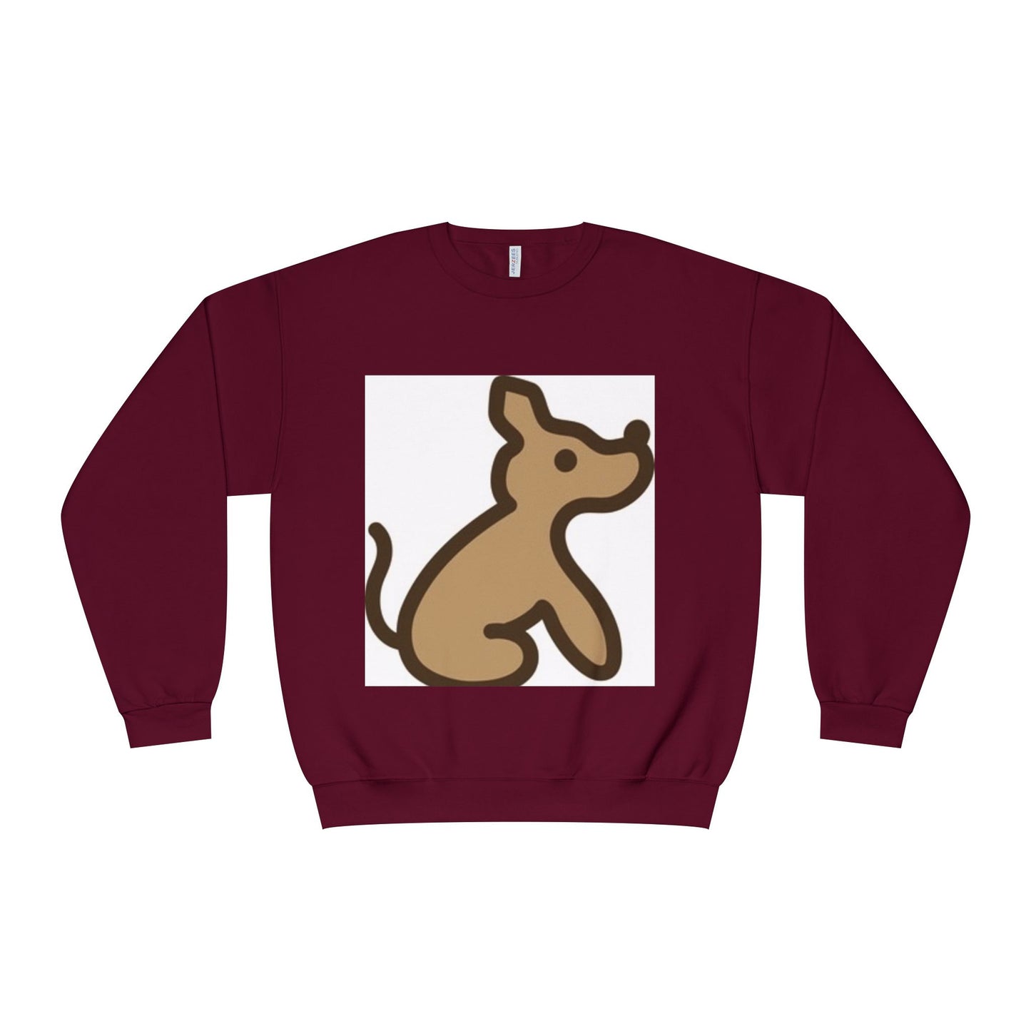 Cute Dog Illustration Unisex Crewneck Sweatshirt - Cozy Pet Lover Gift