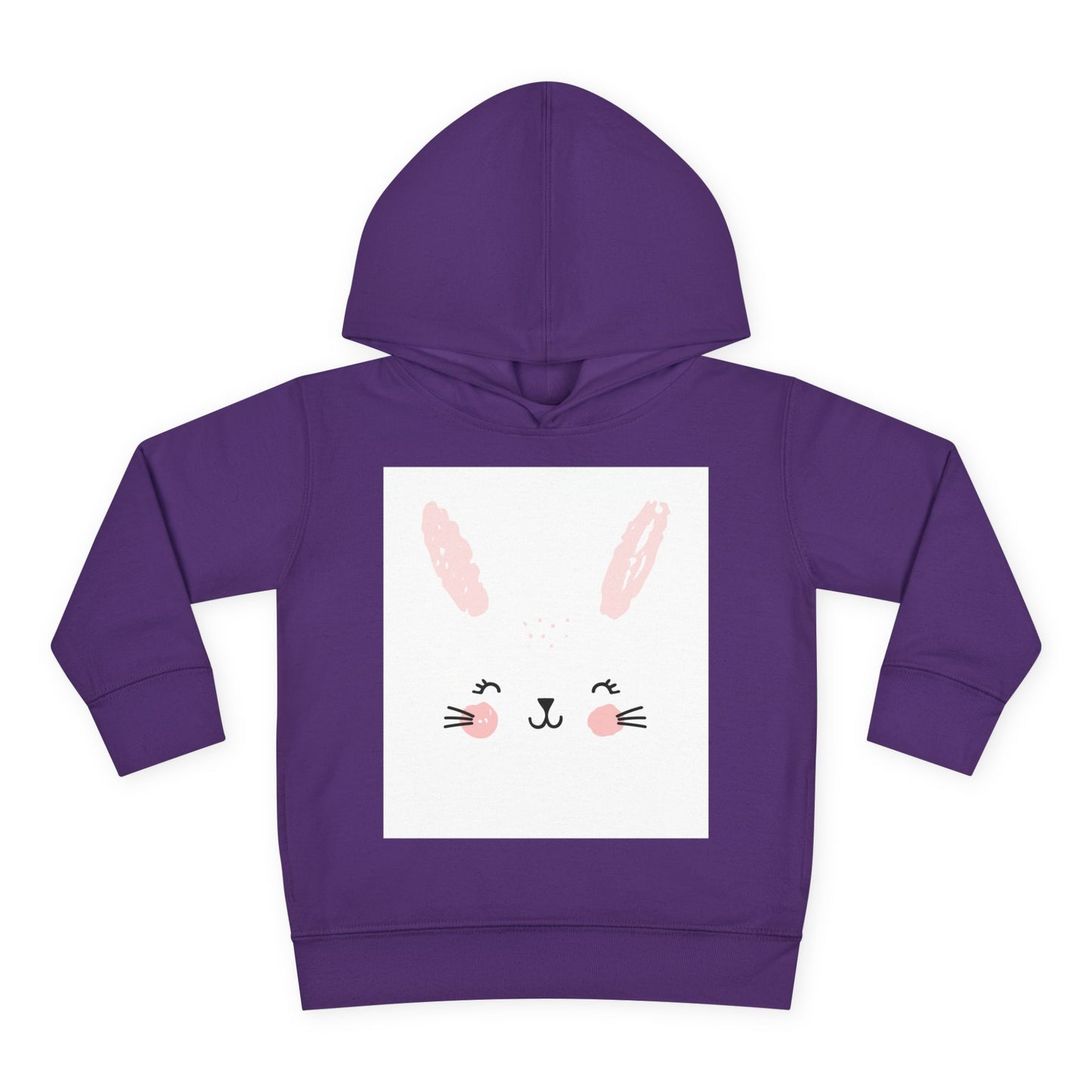 Cute Bunny Hoodie for Toddlers - Cozy Fleece Pullover