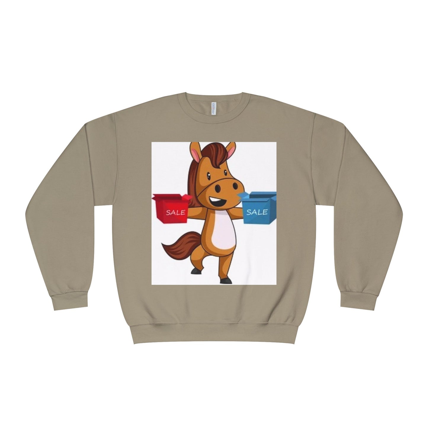 Funny Horse Sale Crewneck Sweatshirt | Unisex NuBlend®