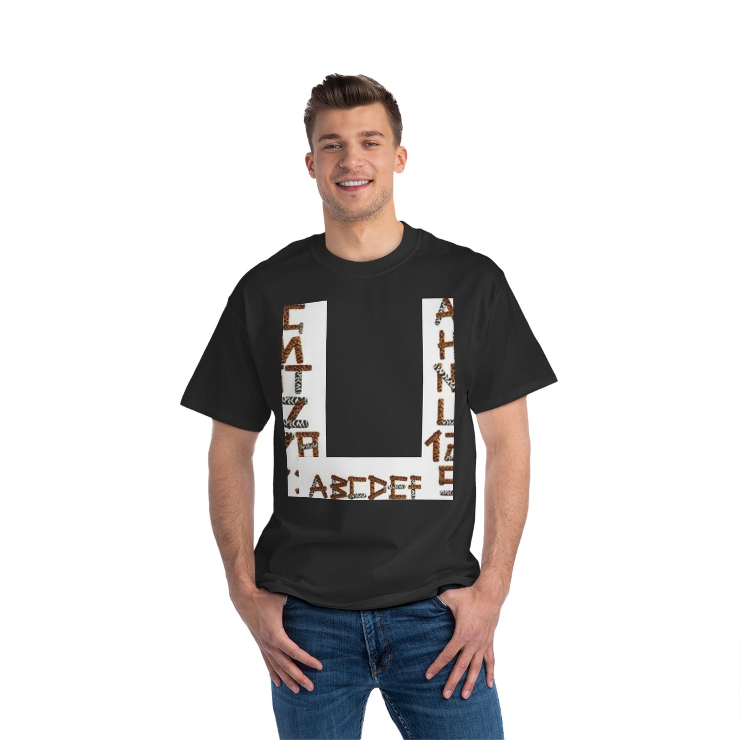 Beefy-T® Graphic Animal Print Tee - Fun & Stylish for Wildlife Lovers