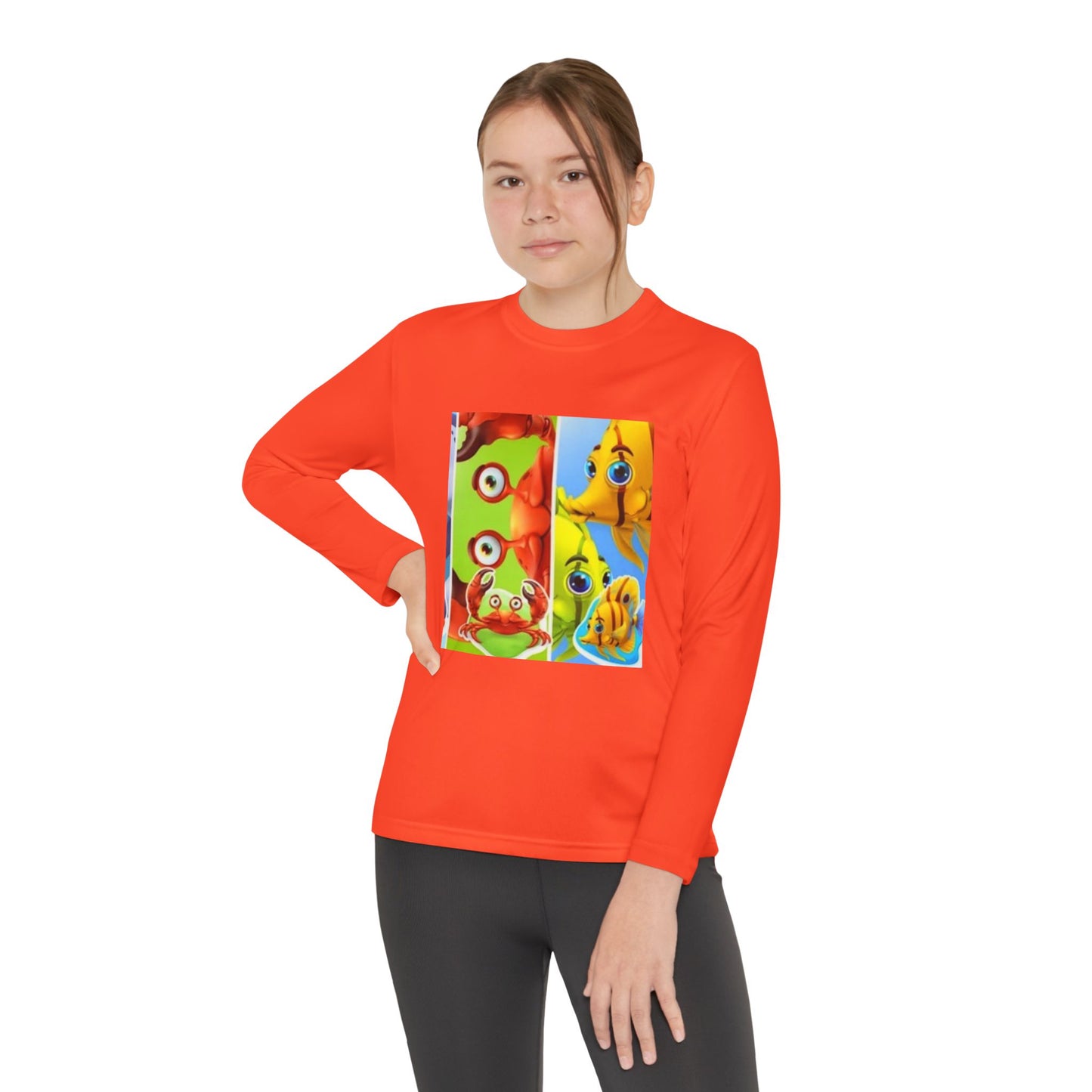 Vibrant Youth Long Sleeve Tee - Fun Animal Designs for Playful Kids