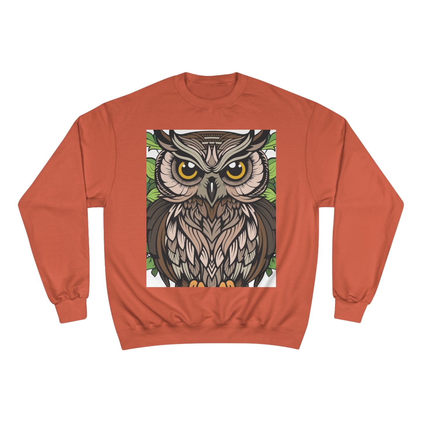 Champion Owl Sweatshirt - Cozy Unisex Sweater Perfect for Nature Lovers