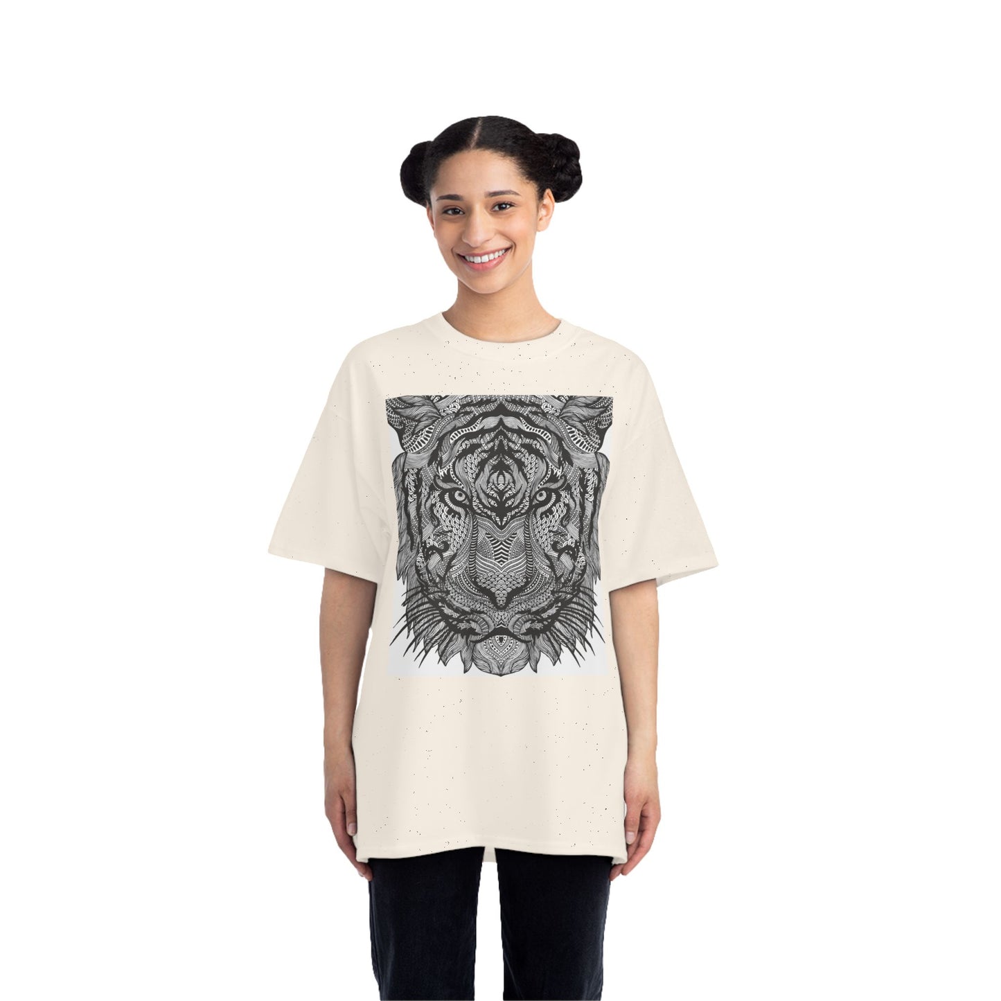 Tiger Graphic Beefy-T® Short-Sleeve T-Shirt - Bold Animal Art Tee