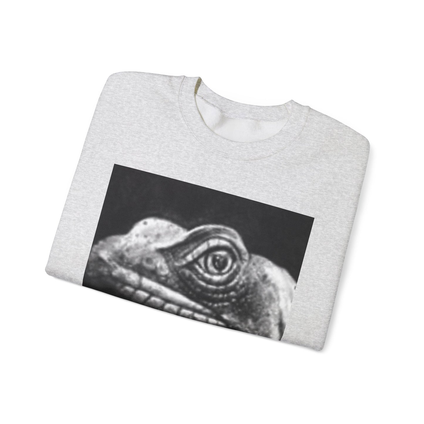 Unique Unisex Crewneck Sweatshirt with Bold Lizard Design