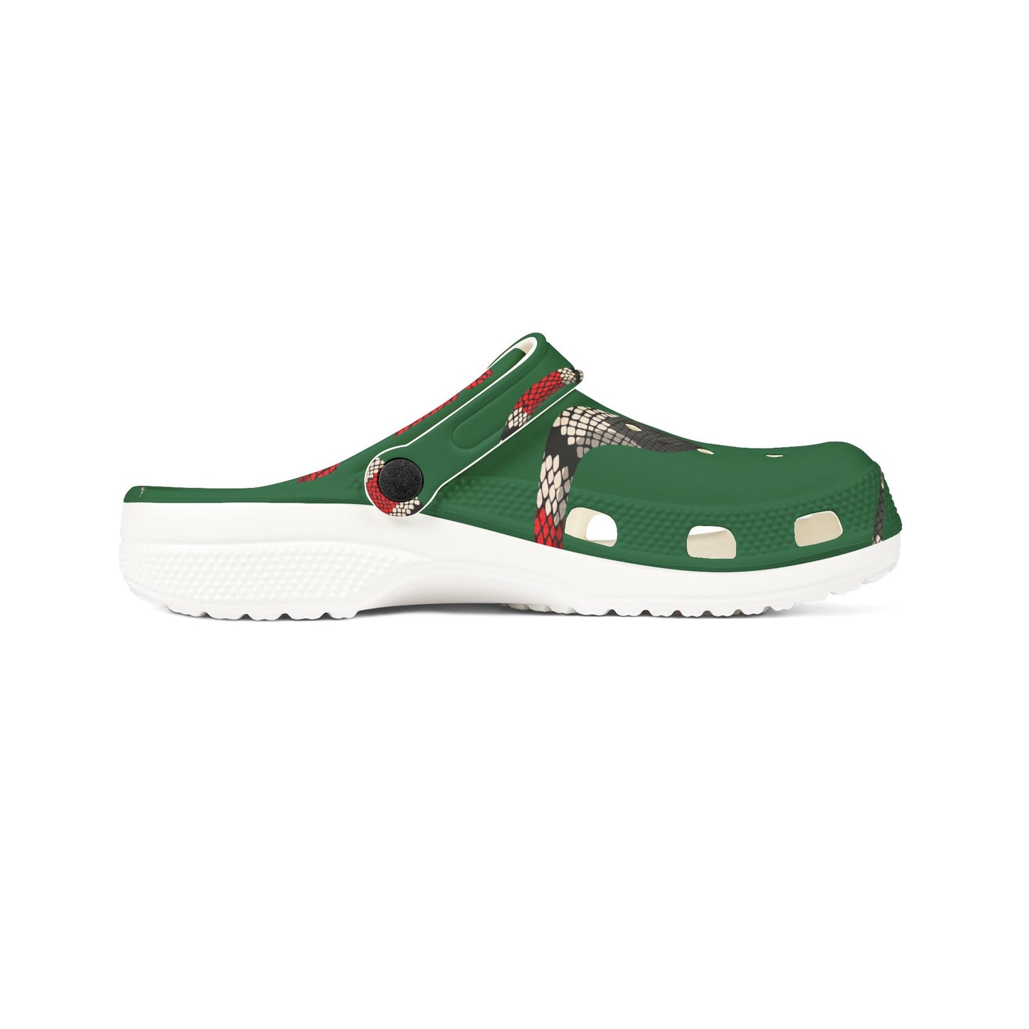Festive EVA Foam Rubber Clogs with Polka Dots & Holiday Design