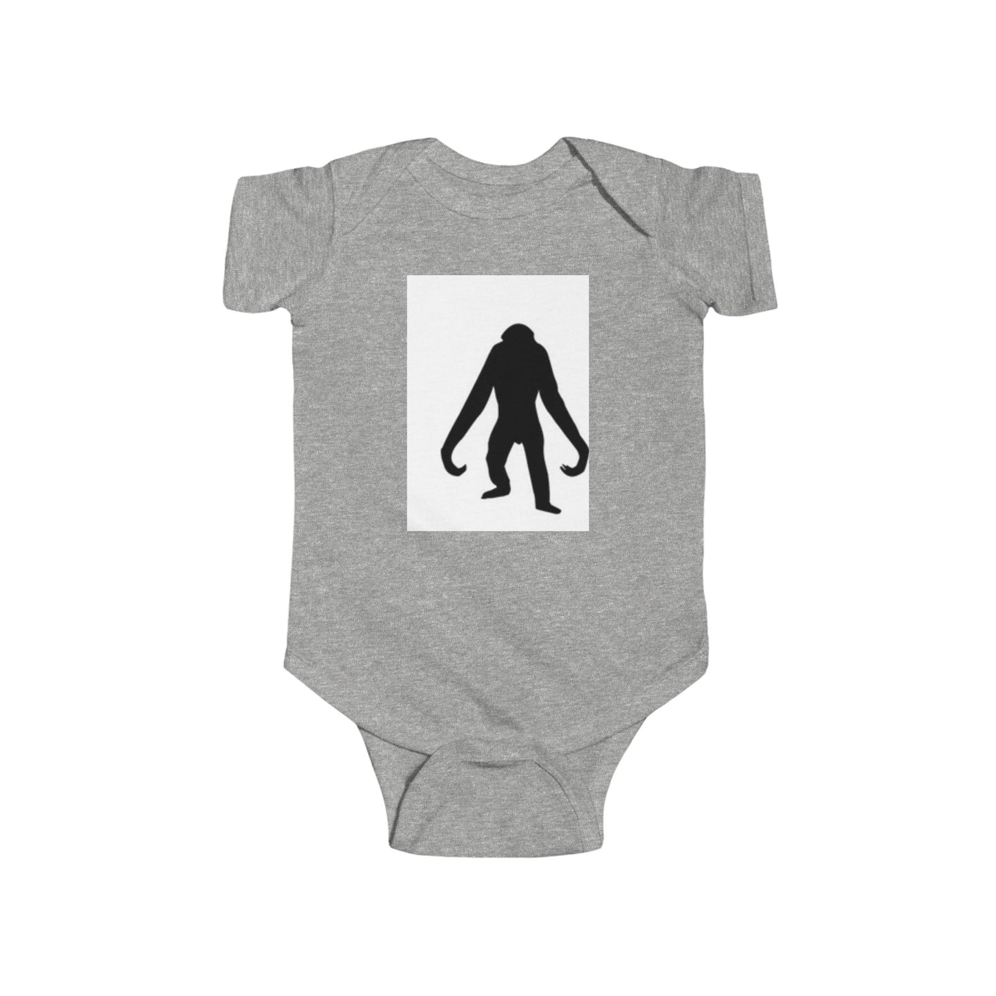 Cute Baby Bodysuit with Silhouette Design - Perfect for Playful Infants!
