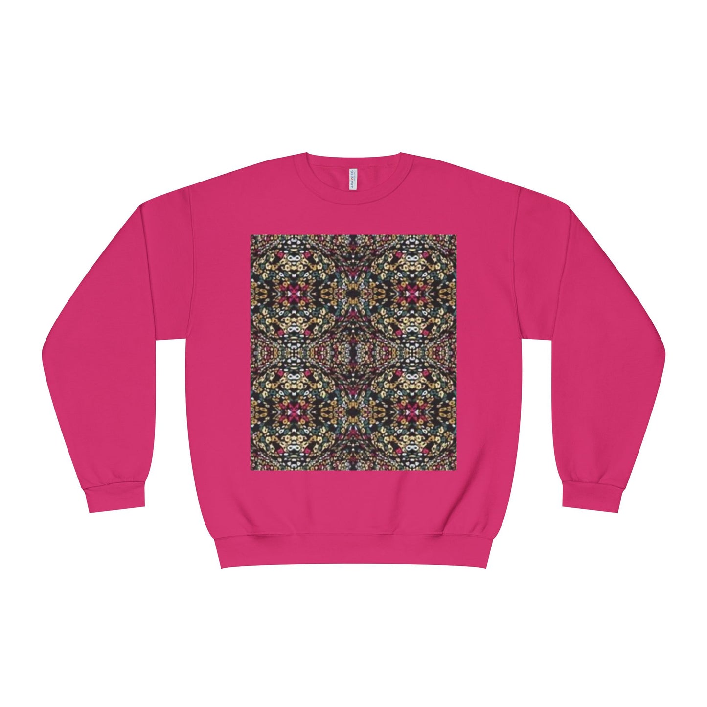 Vibrant Floral Pattern Unisex Crewneck Sweatshirt
