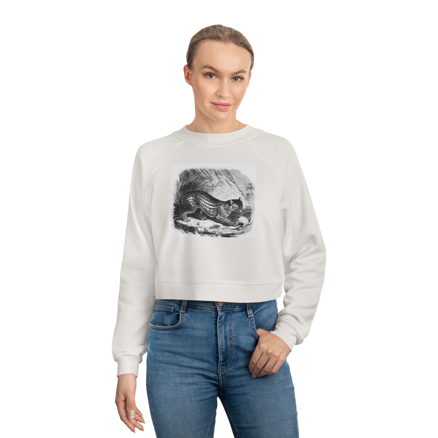 Women's Cropped Fleece Pullover