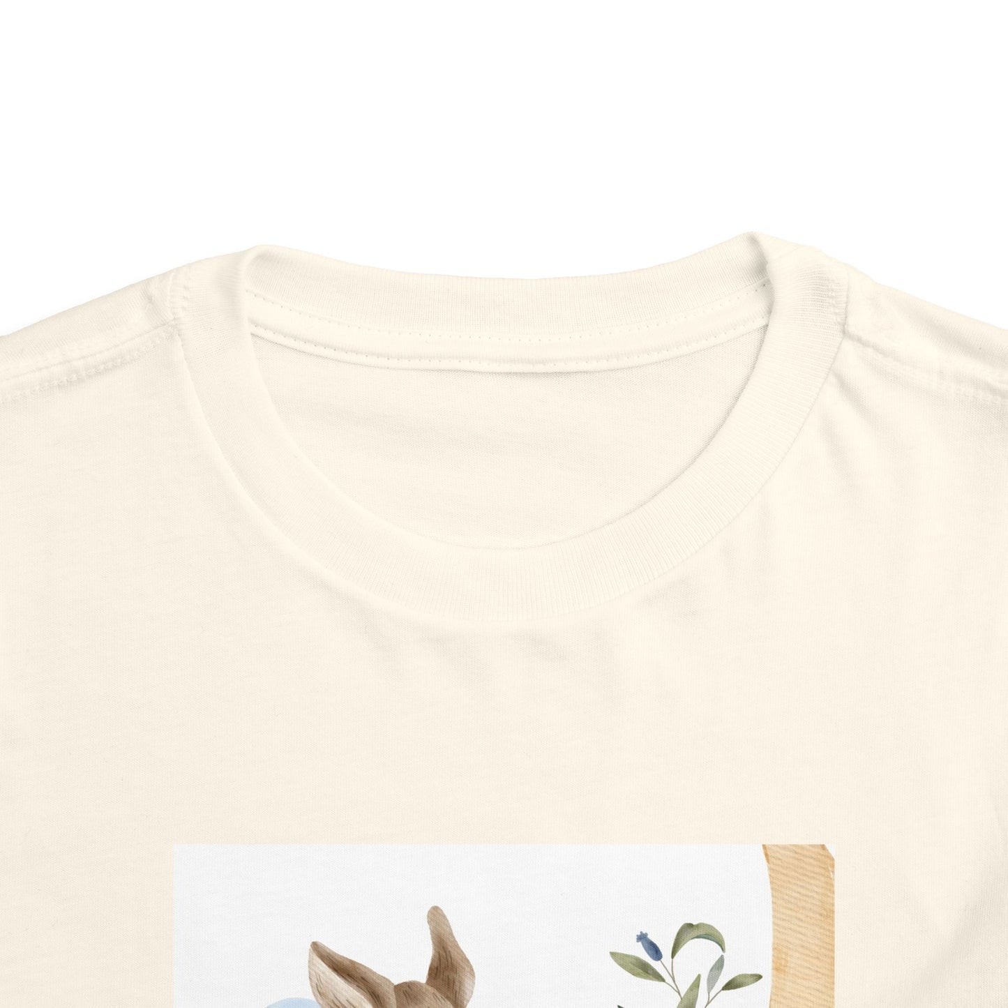 Whimsical Fawn Toddler Tee - Cute Short Sleeve Shirt for Kids