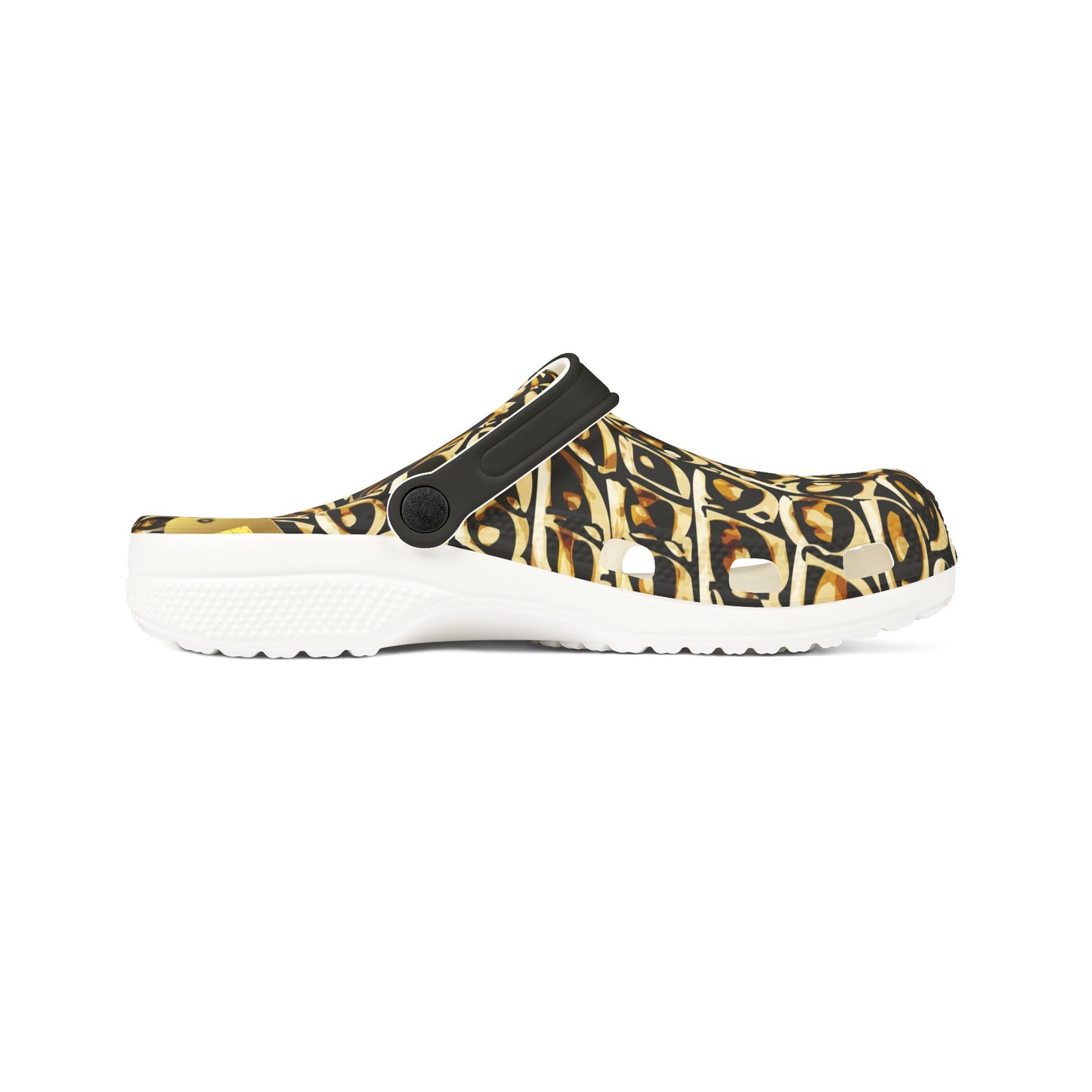 Stylish EVA Foam Rubber Clogs - Trendy Leopard Print Shoes for Comfort and Style