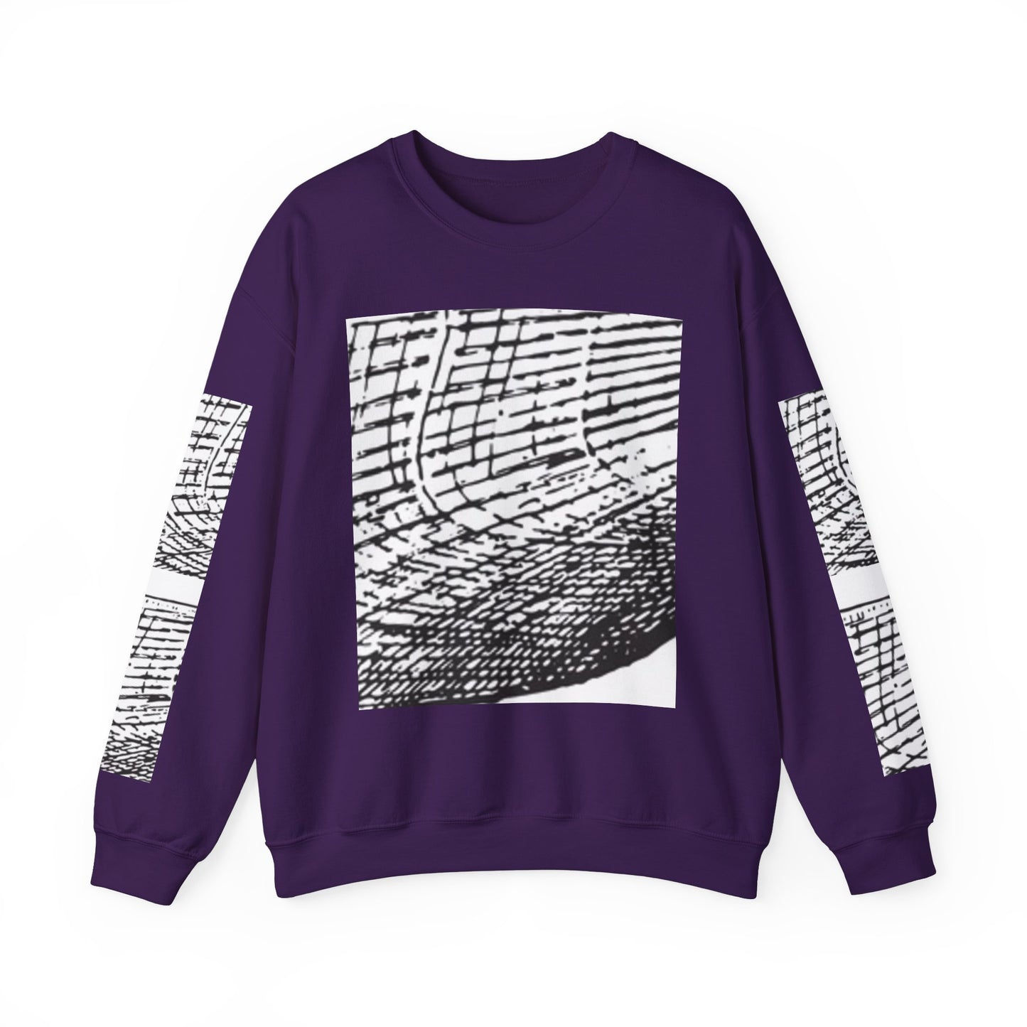 Artistic Unisex Crewneck Sweatshirt - Abstract Design for Cozy Vibes
