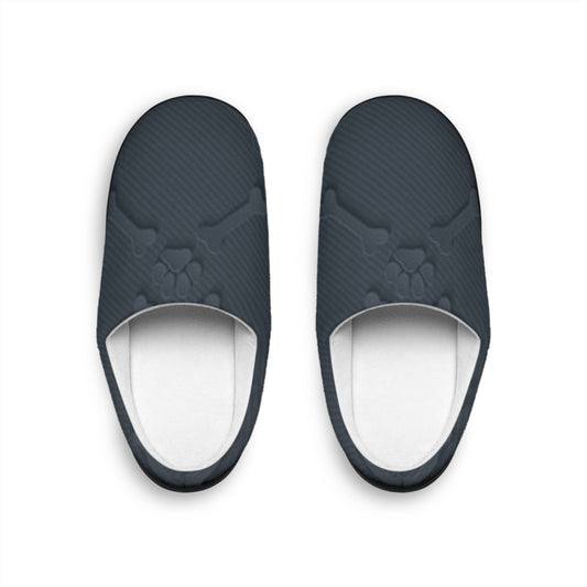 Men's Dog Bone Indoor Slippers - Cozy Comfort for Pet Lovers