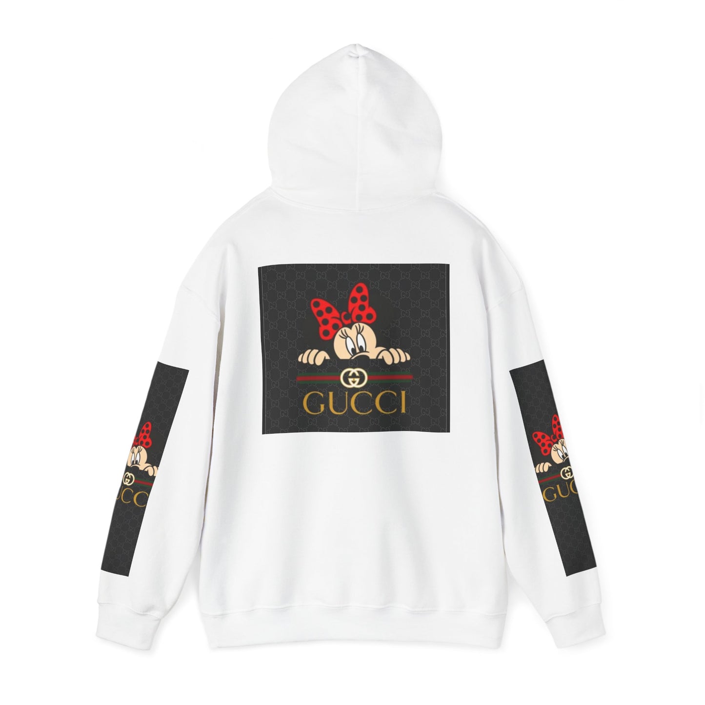 Gucci-Inspired Minnie Mouse Hooded Sweatshirt for Disney Fans